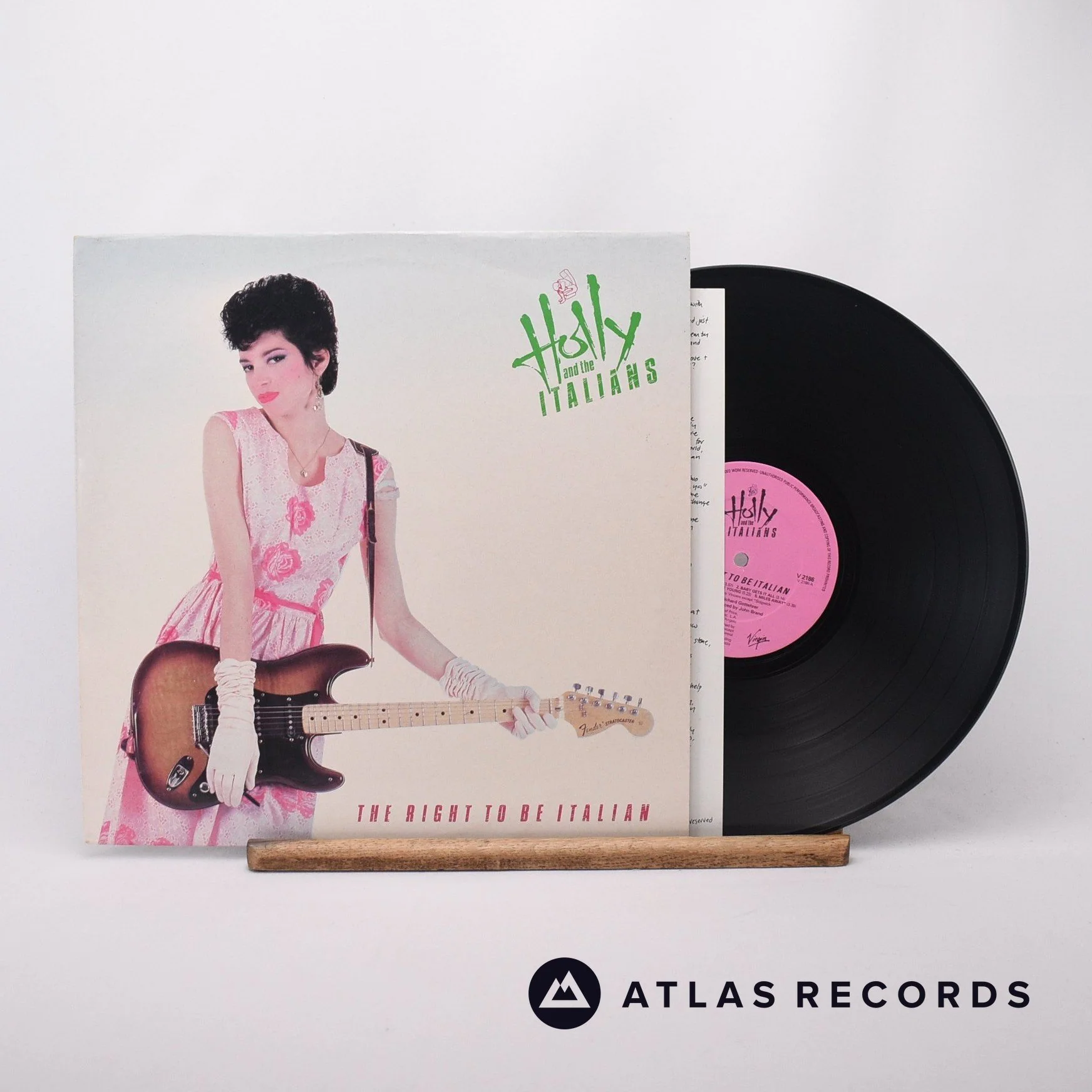 Holly And The Italians - The Right To Be Italian - LP Vinyl Record - VG+/EX
