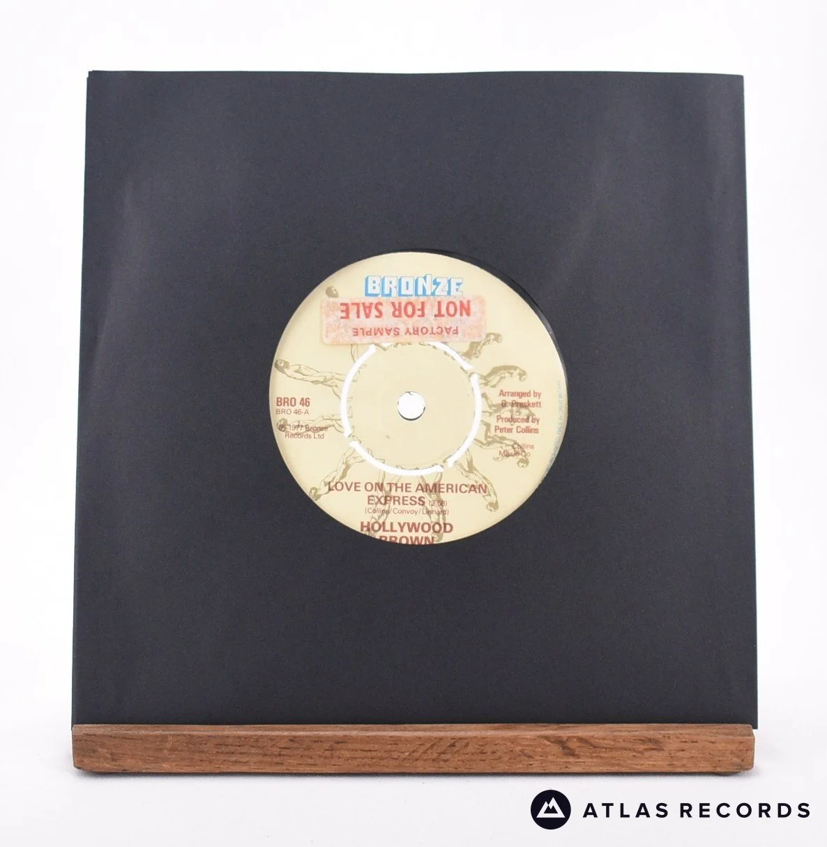 Hollywood Brown - Love On The American Express - 7" Vinyl Record - VG+