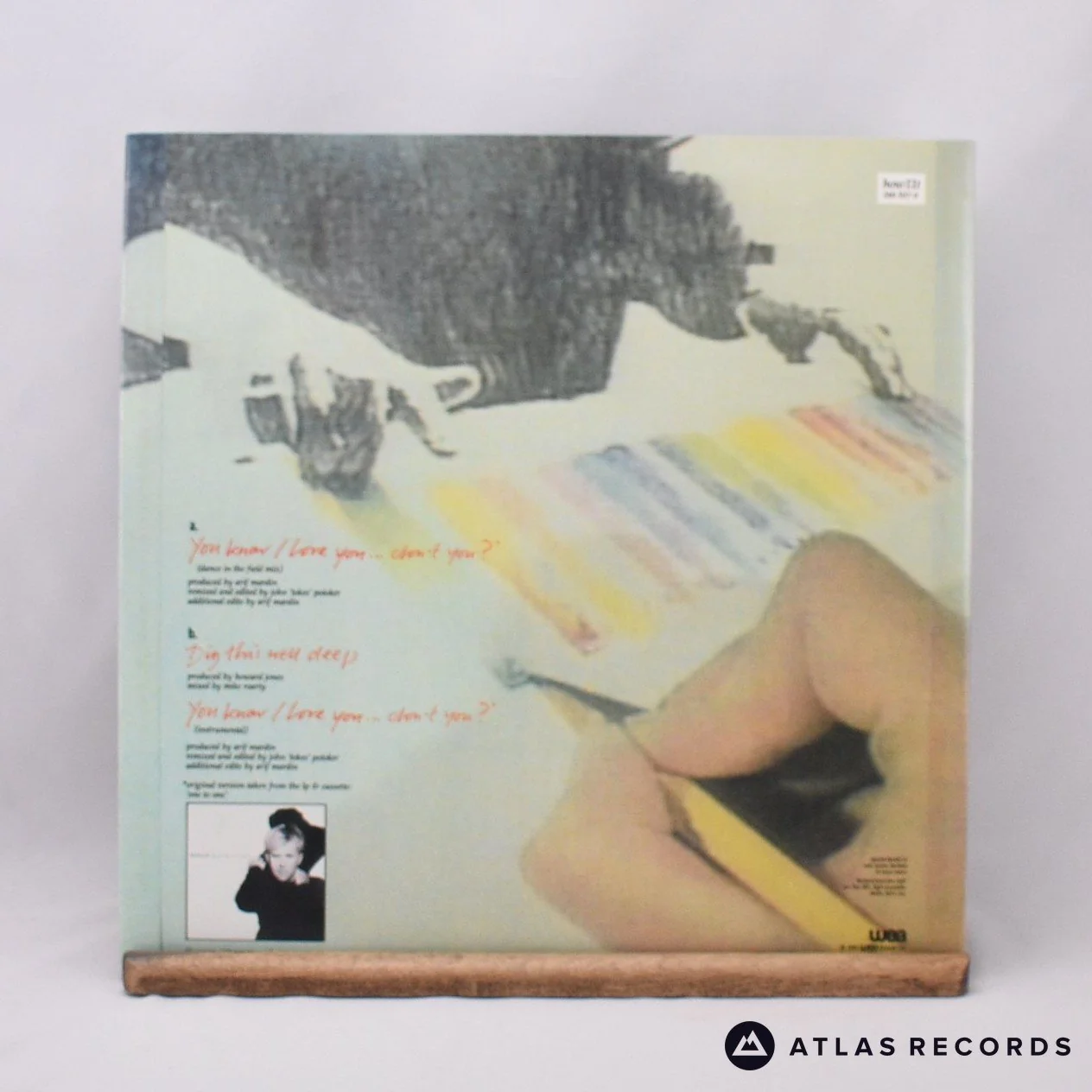 Howard Jones - You Know I Love You... Don't You? - 12" Vinyl Record - EX/EX - Image 2