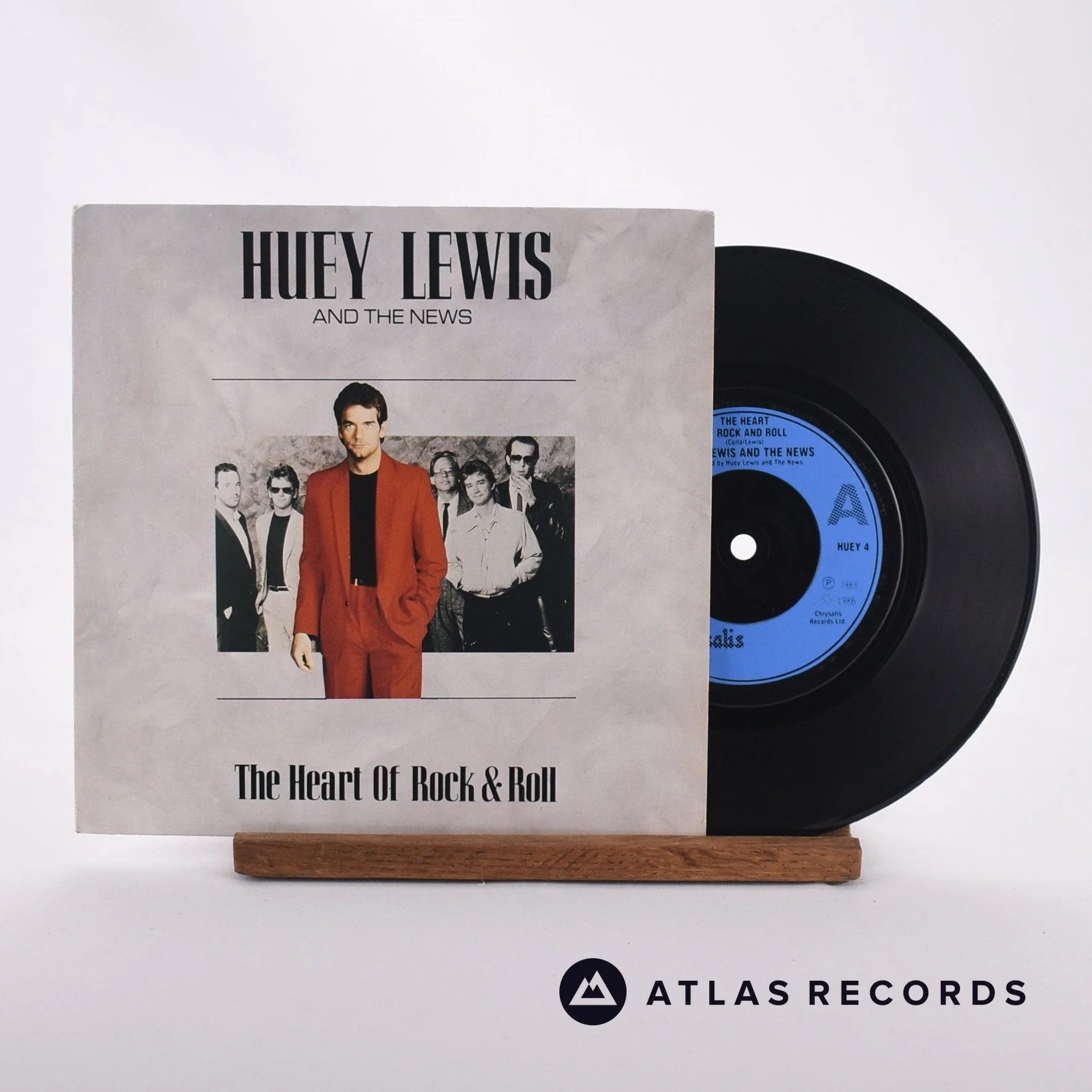 Huey Lewis & The News - The Heart Of Rock & Roll - 7" Vinyl Record - EX/VG+