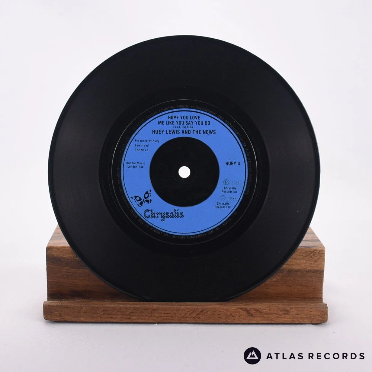 Huey Lewis & The News - The Heart Of Rock & Roll - 7" Vinyl Record - EX/VG+ - Image 4