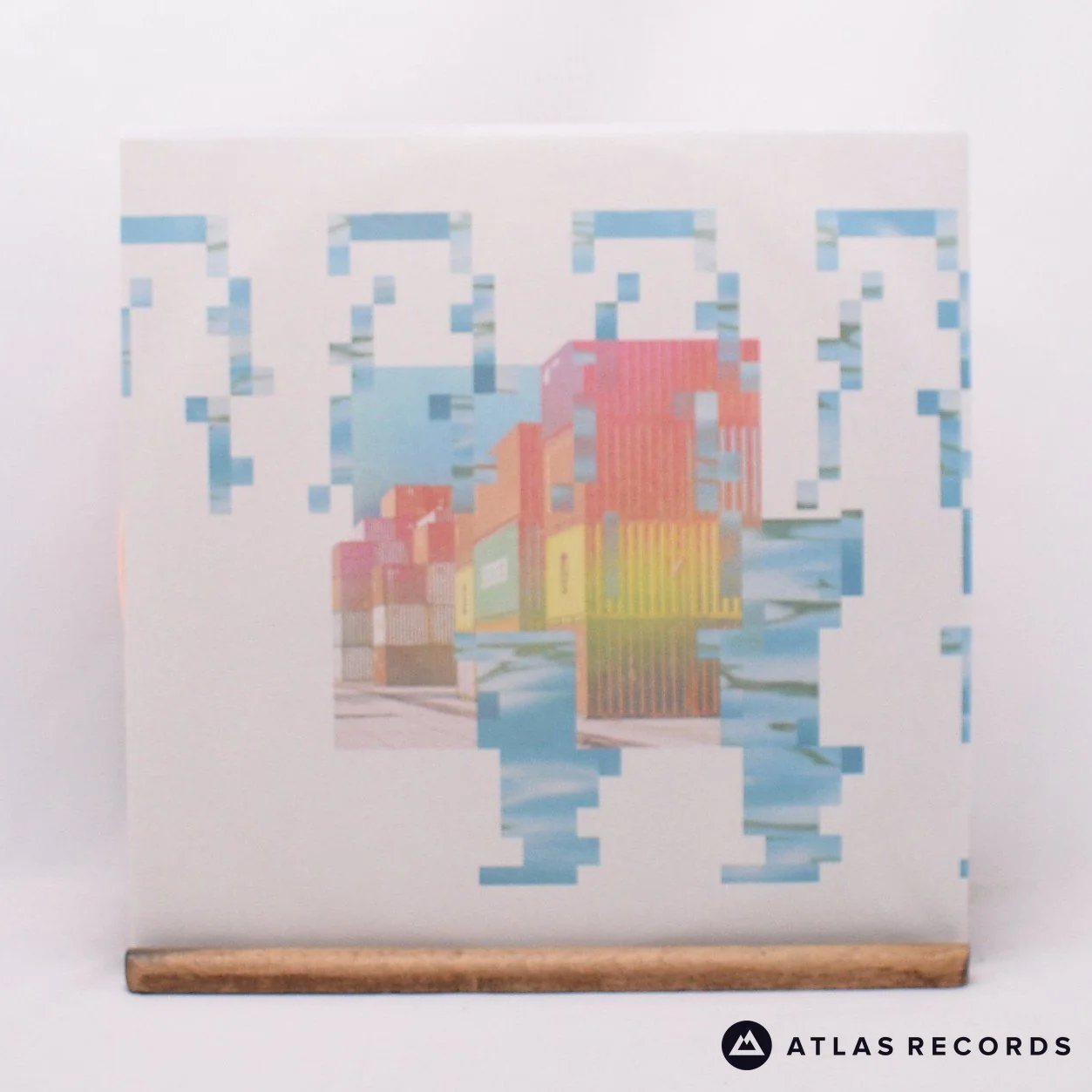 Hunter Complex - Airports And Ports - Orange & Pink Swirl LP Vinyl Record - Image 3