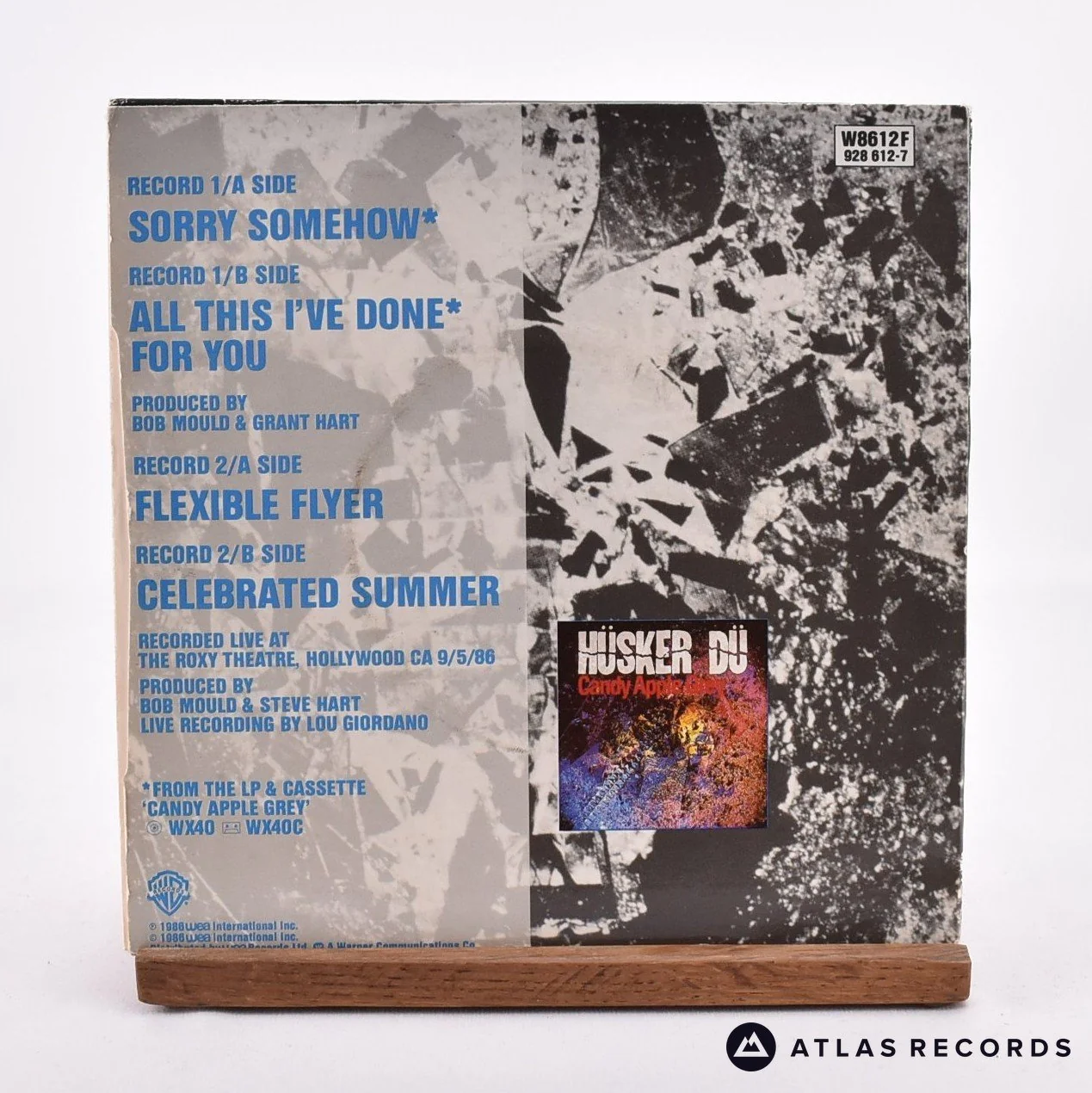 Hüsker Dü - Sorry Somehow - Bonus 7' Limited Edition 2 x 7" Vinyl Record - EX/EX - Image 2