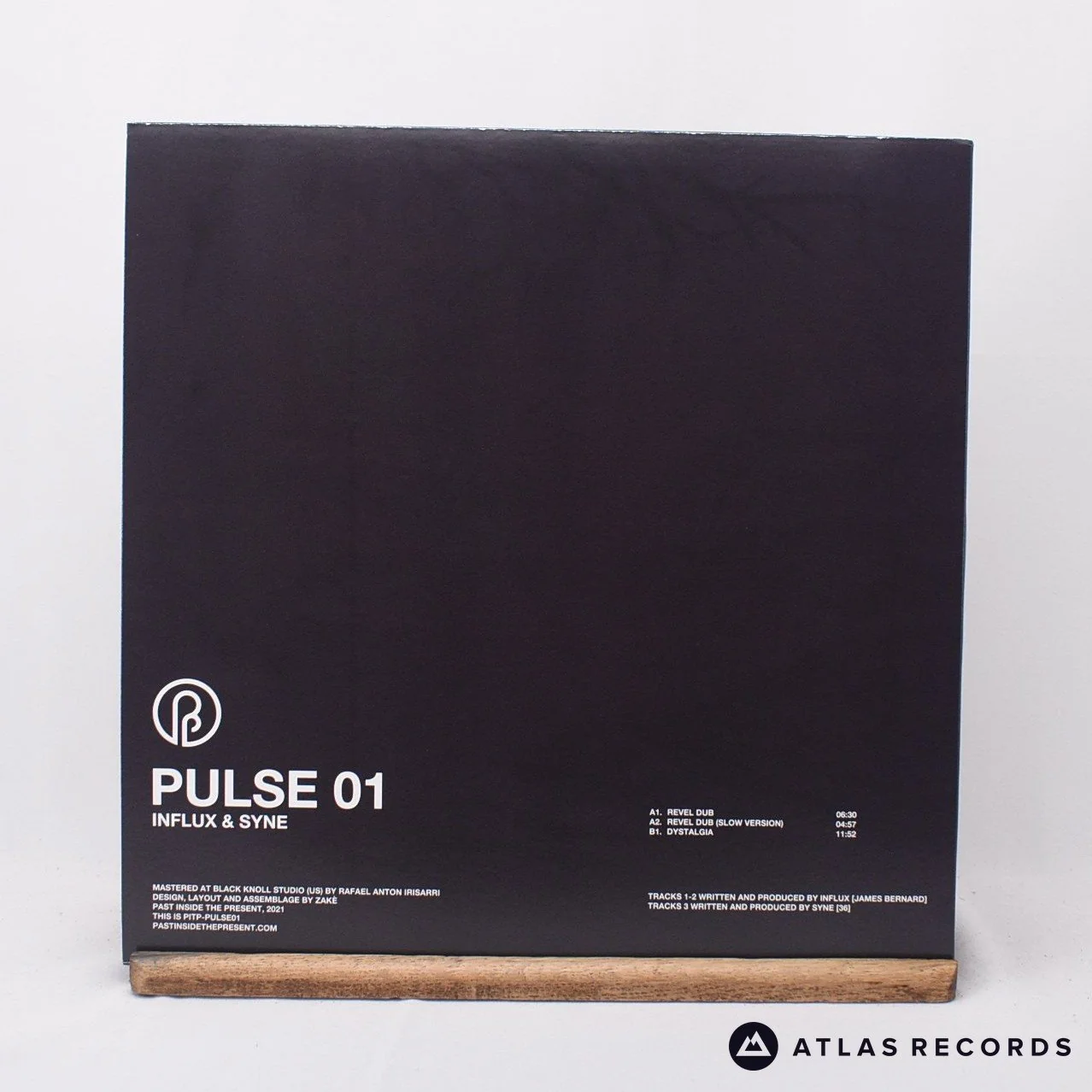 Influx - Pulse 01 - Clear Limited Edition 12" Vinyl Record - NM/NM - Image 2