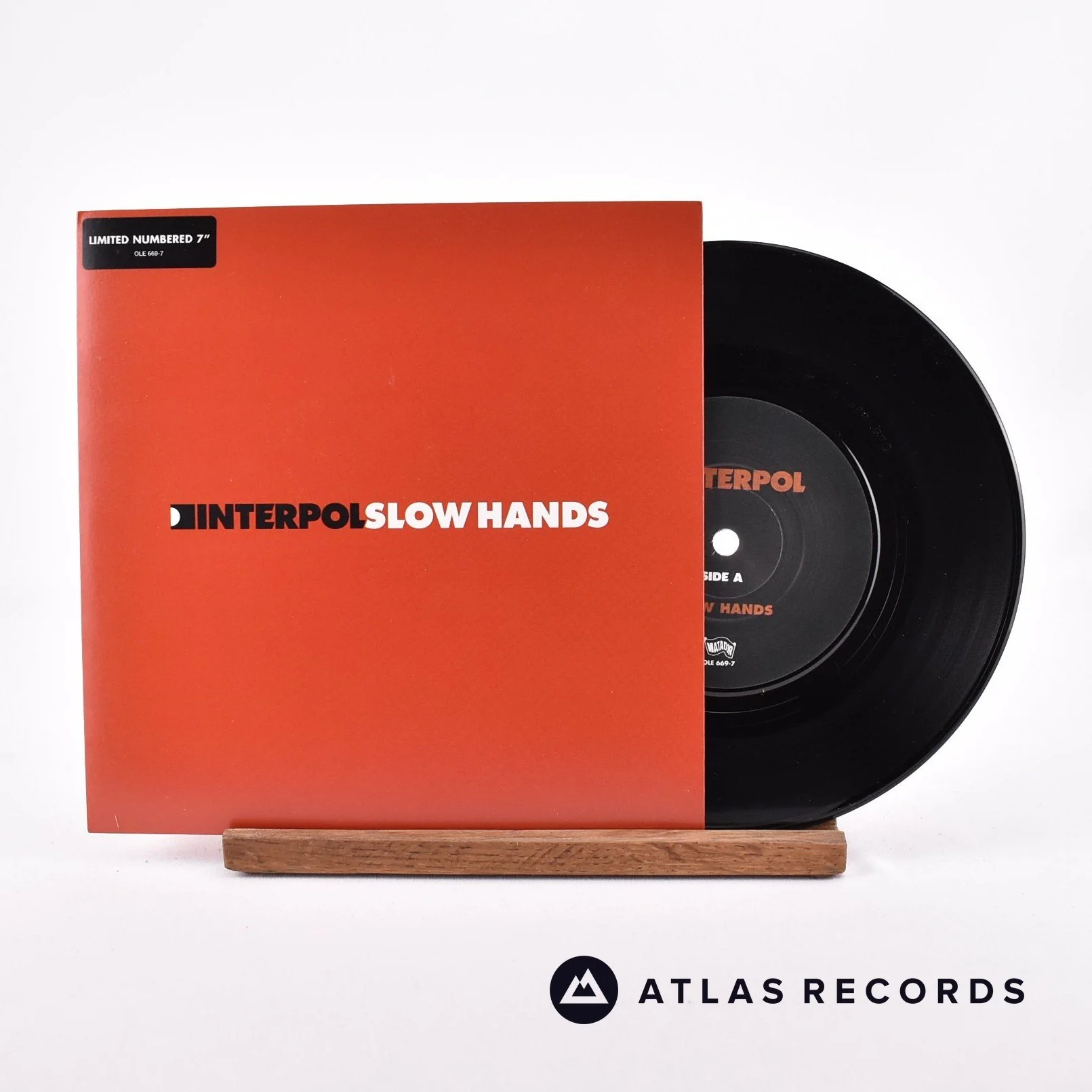 Interpol - Slow Hands - Limited Edition Numbered 7" Vinyl Record - NM/NM
