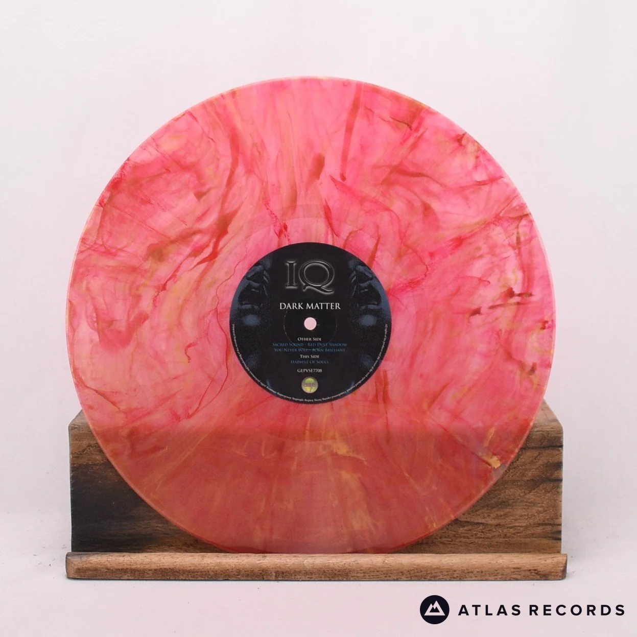 IQ - Dark Matter - Transparent With Gold & Red Marbling LP Vinyl Record - NM/NM - Image 5