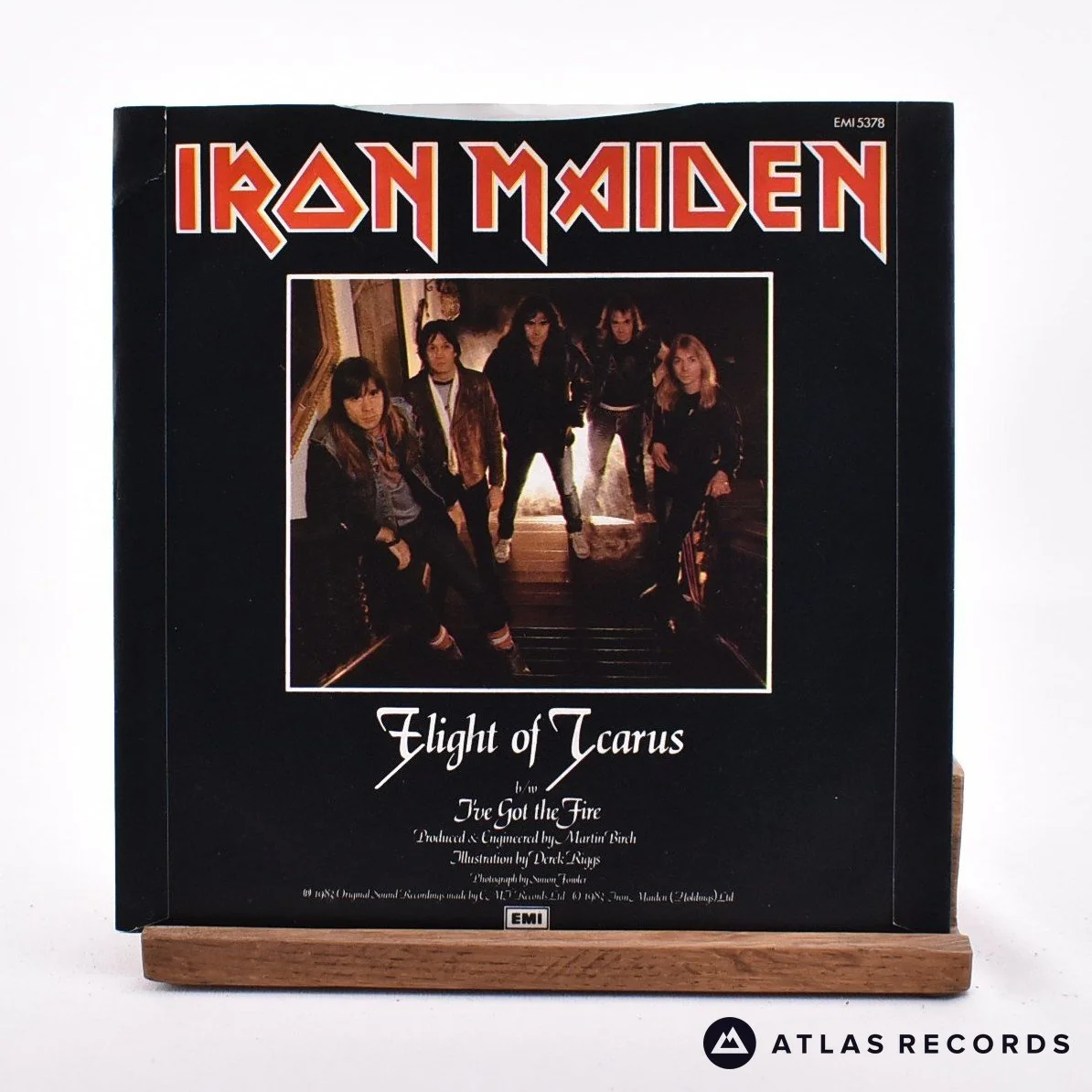Iron Maiden - Flight Of Icarus - 7" Vinyl Record - EX/EX - Image 2