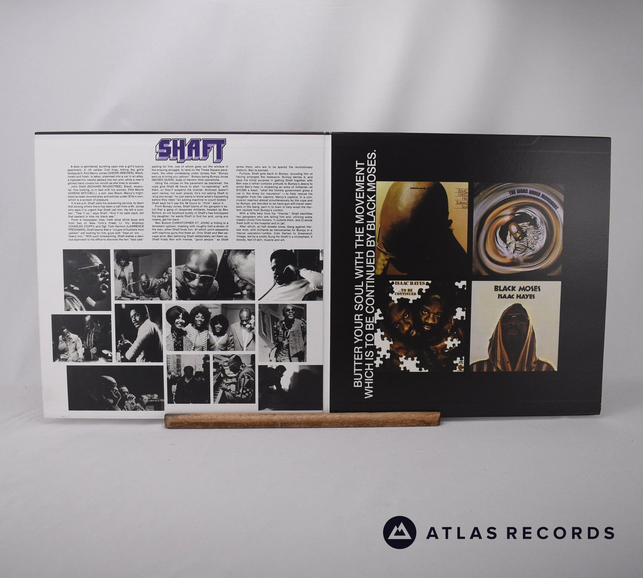 Isaac Hayes - Shaft - 180G Reissue 2 x LP Vinyl Record - EX/VG+ - Image 2