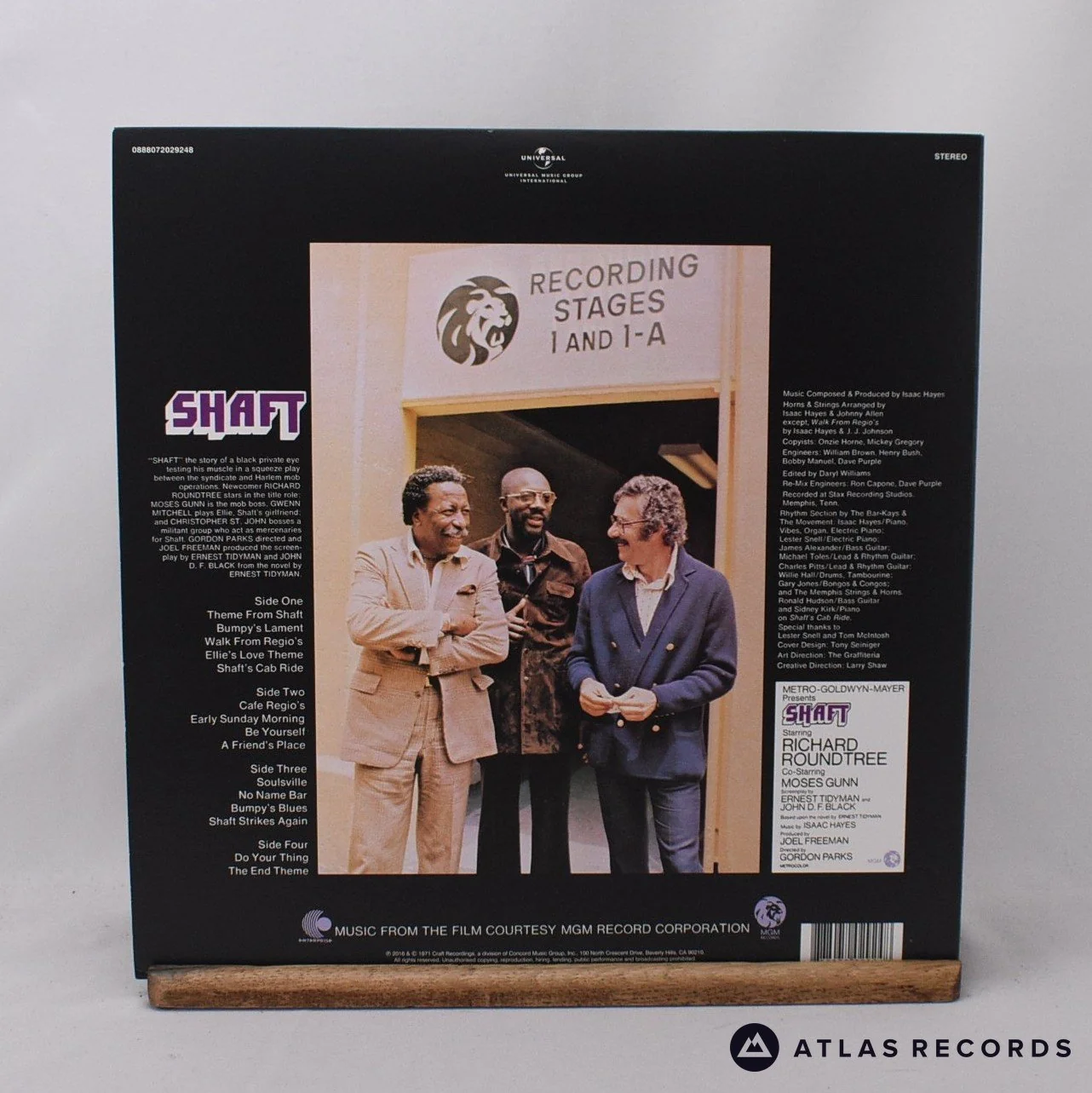 Isaac Hayes - Shaft - 180G Reissue 2 x LP Vinyl Record - EX/VG+ - Image 3