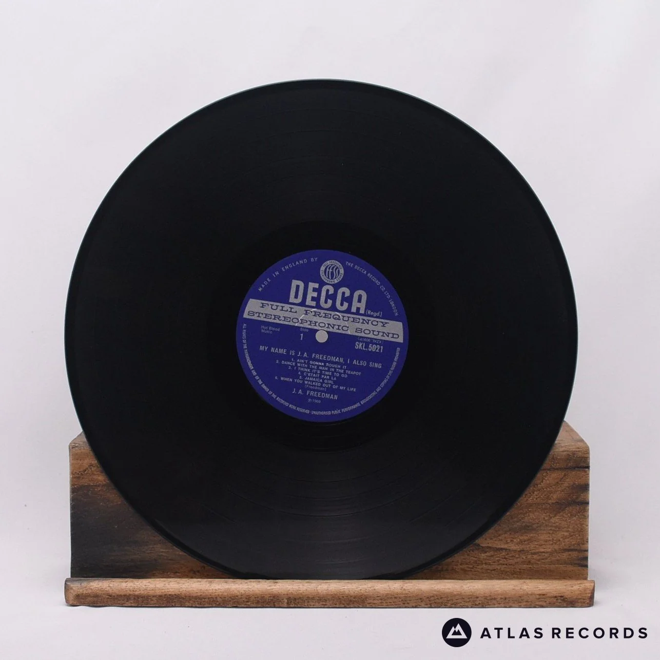 J.A. Freedman - My Name Is J.A.Freedman, I Also Sing - LP Vinyl Record - EX/VG+ - Image 3