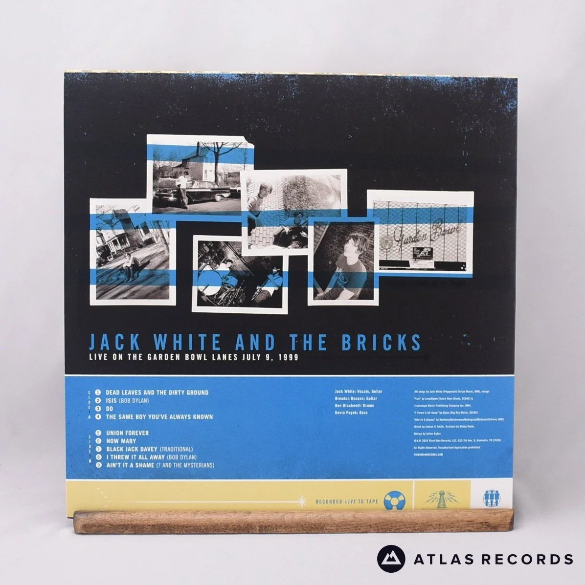 Jack White And The Bricks - Live On The Garden Bowl Lanes: July 9, 19 - LP Vinyl - Image 2