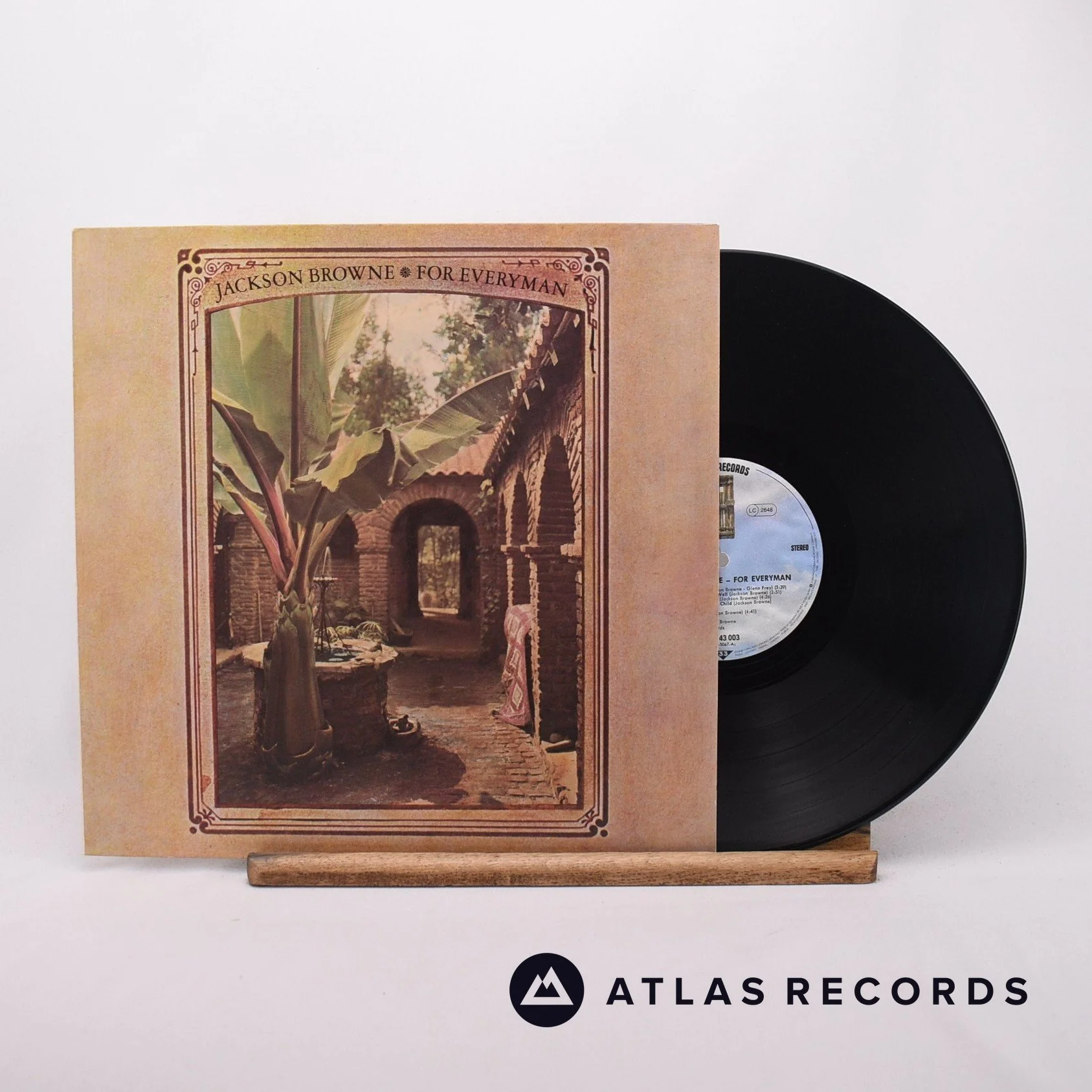 Jackson Browne - For Everyman - Reissue LP Vinyl Record - EX/EX