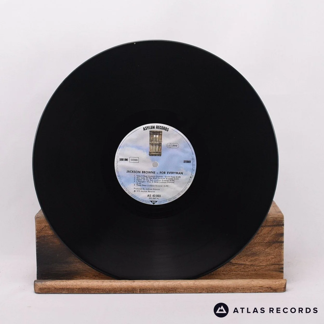 Jackson Browne - For Everyman - Reissue LP Vinyl Record - EX/EX - Image 3