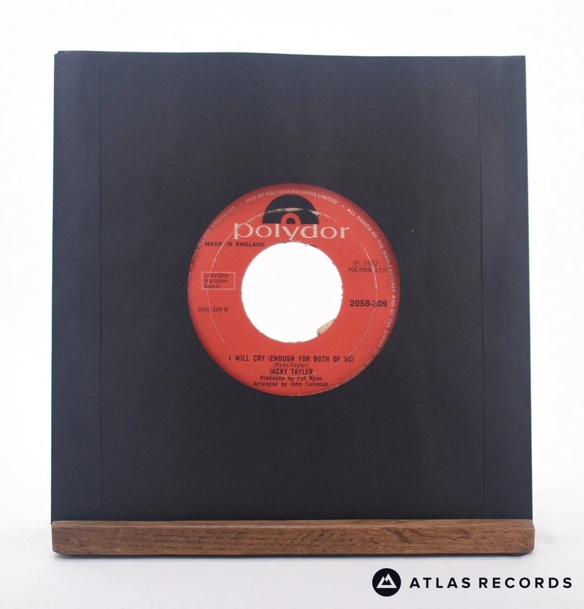 Jacky Tayler - Tell The Truth Now - 7" Vinyl Record - VG+ - Image 2