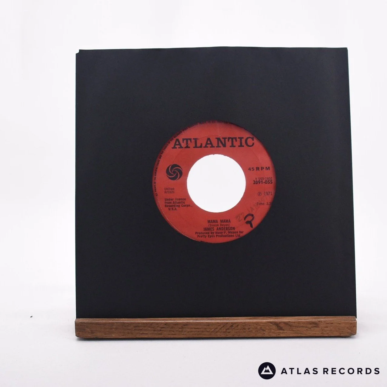 James Anderson - Mama Mama - 7" Vinyl Record - VG+