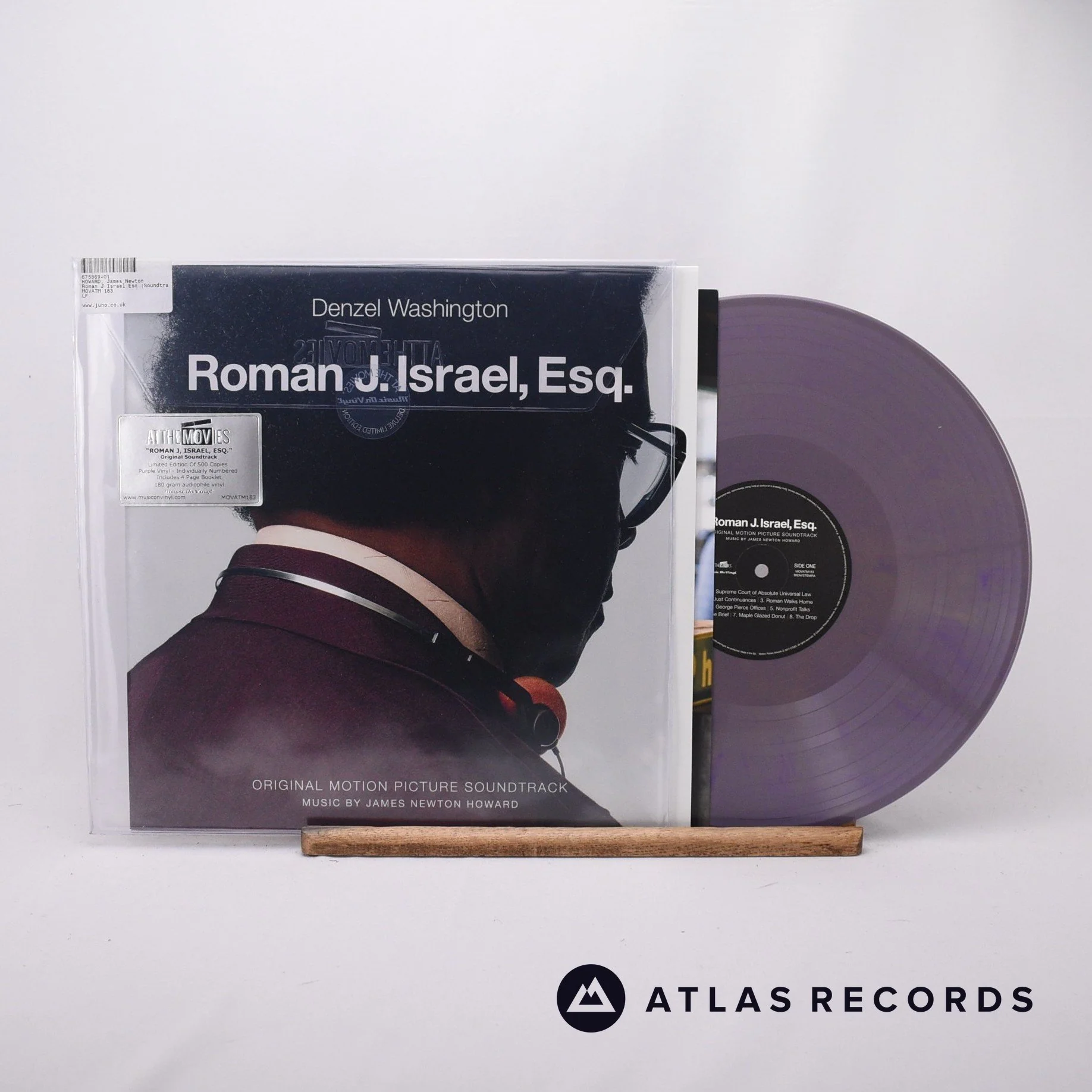 James Newton Howard - Roman J. Israel, Esq. - Booklet LP Vinyl Record - NM/NM