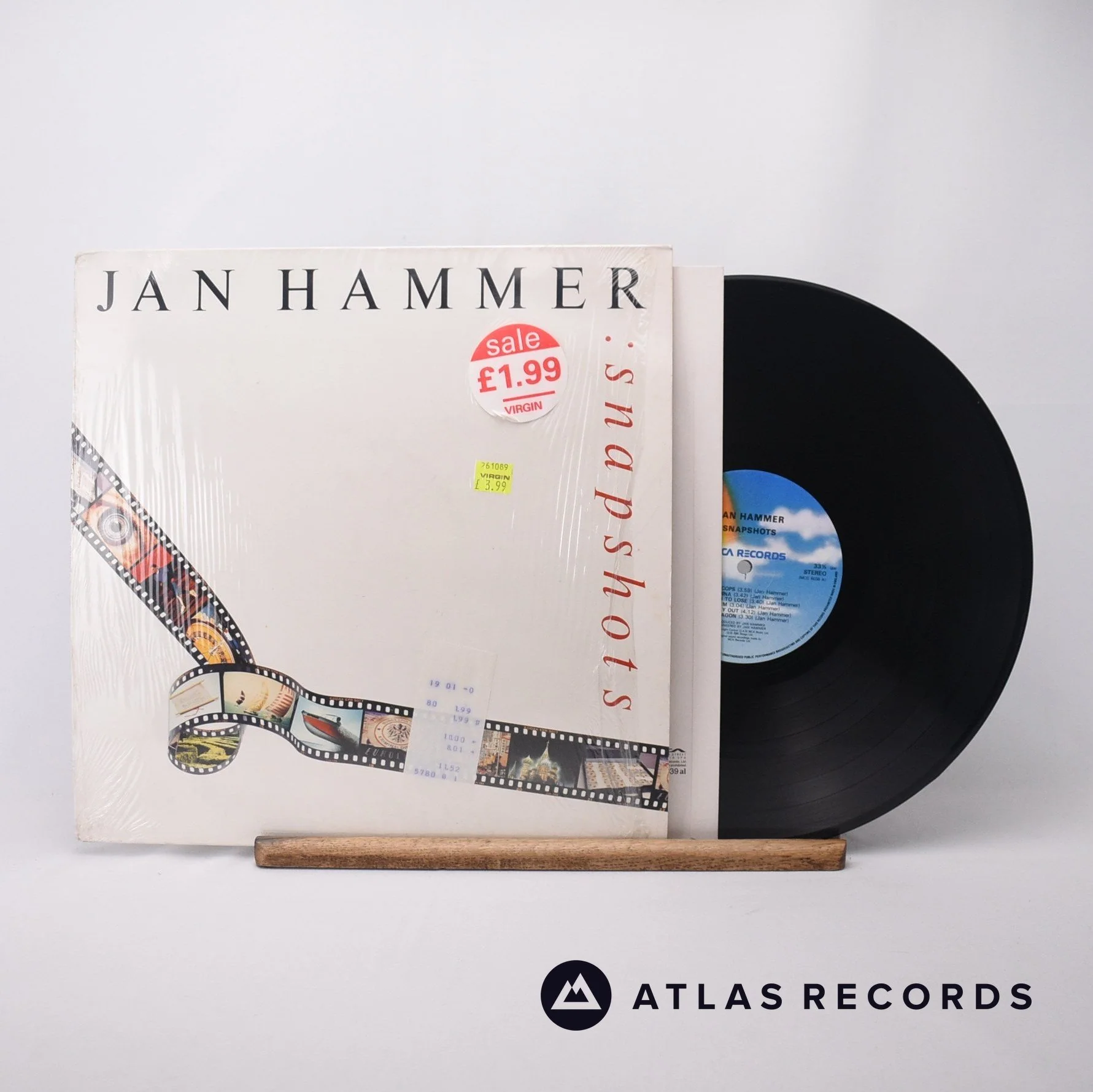 Jan Hammer - Snapshots - LP Vinyl Record - EX/EX