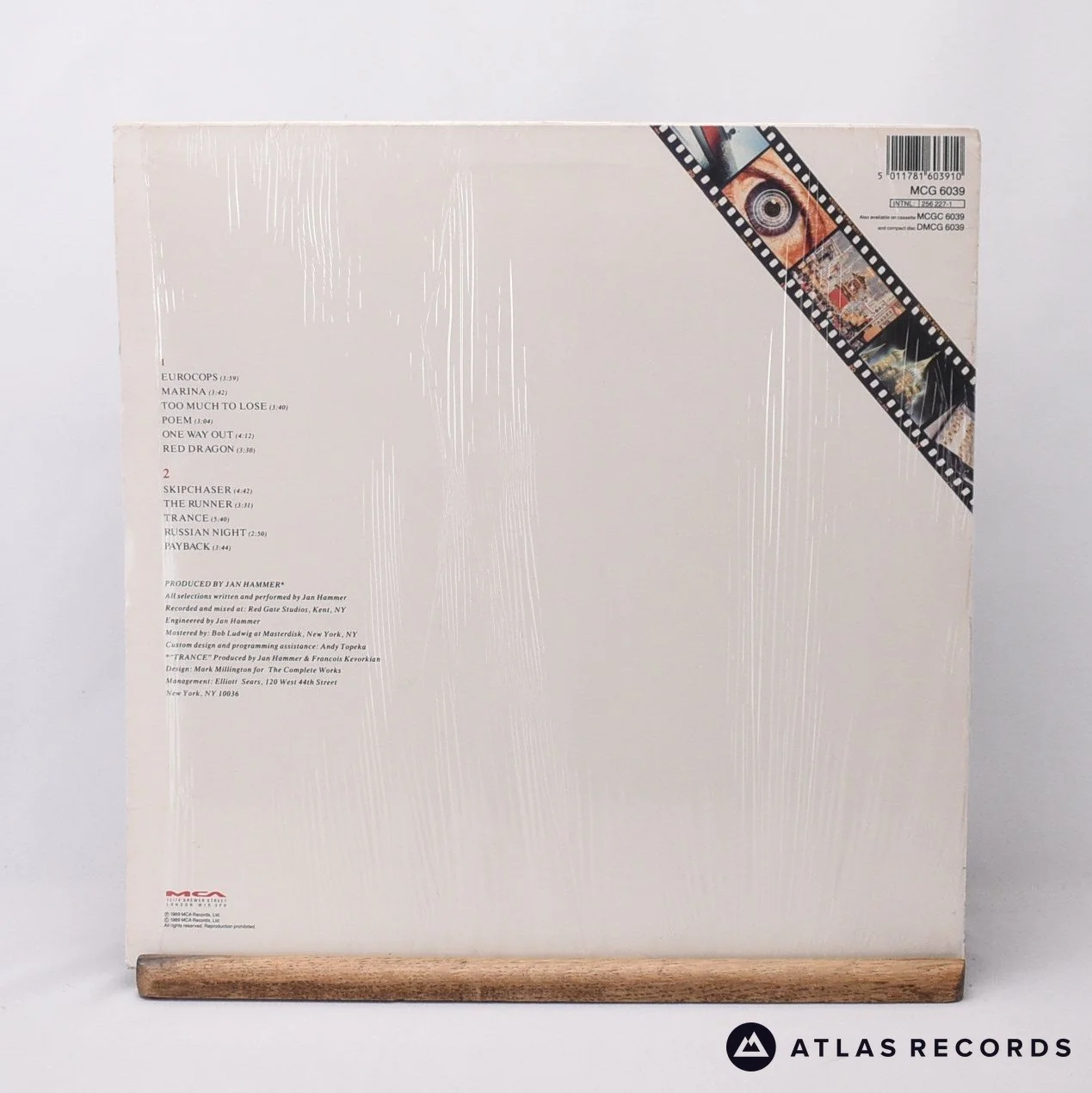 Jan Hammer - Snapshots - LP Vinyl Record - EX/EX - Image 2