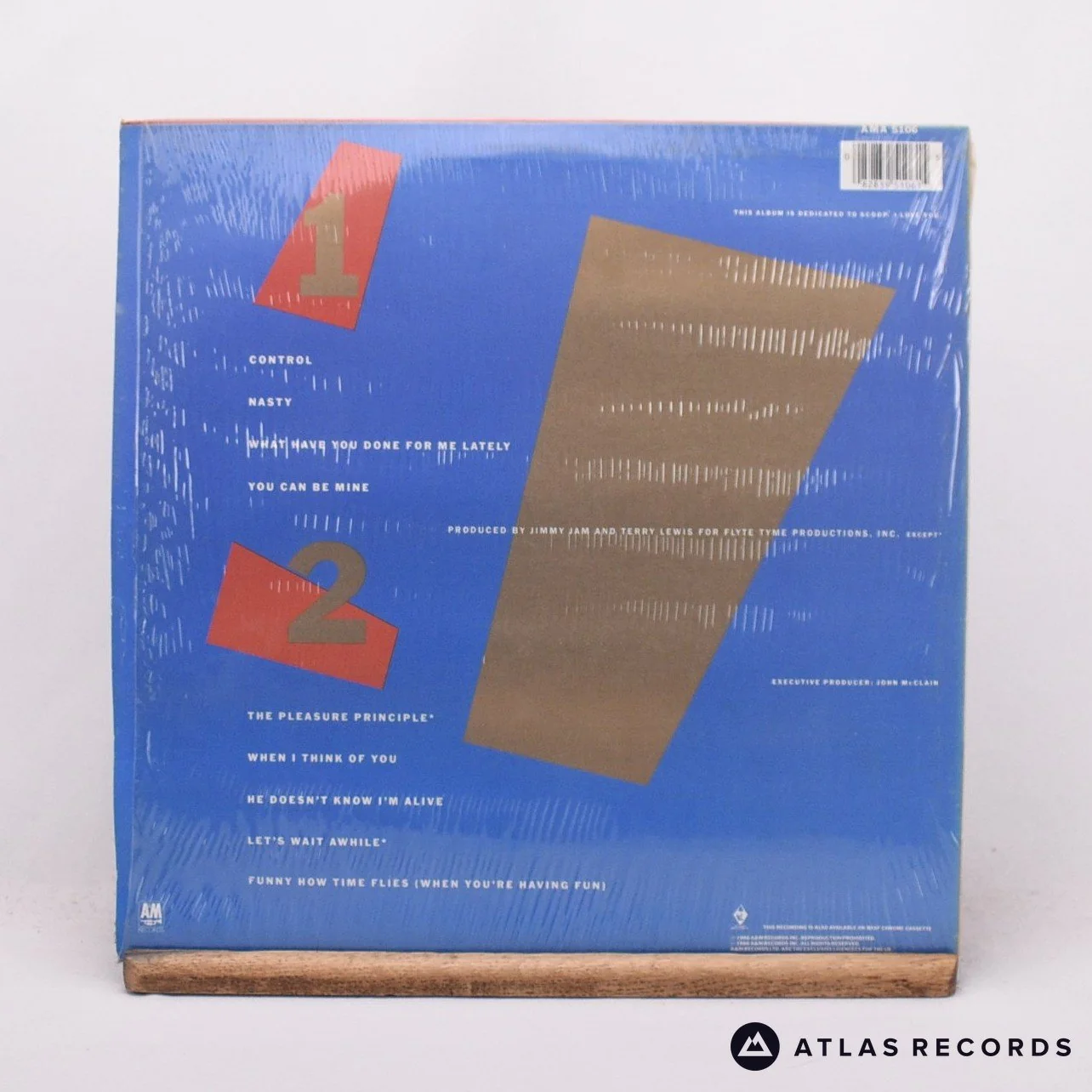 Janet Jackson - Control - LP Vinyl Record - EX/EX - Image 2