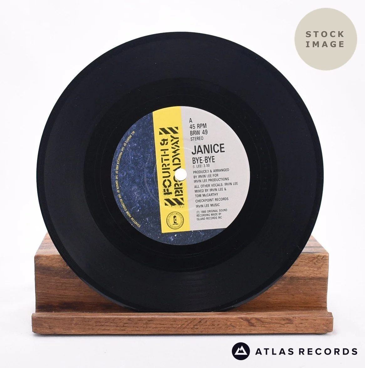 Janice - Bye-Bye - 7" Vinyl Record - Image 3