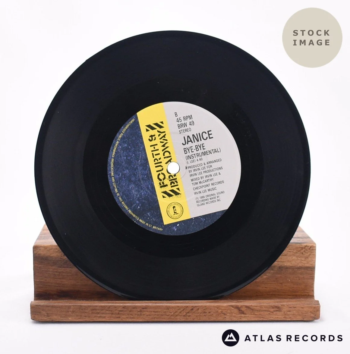 Janice - Bye-Bye - 7" Vinyl Record - Image 4