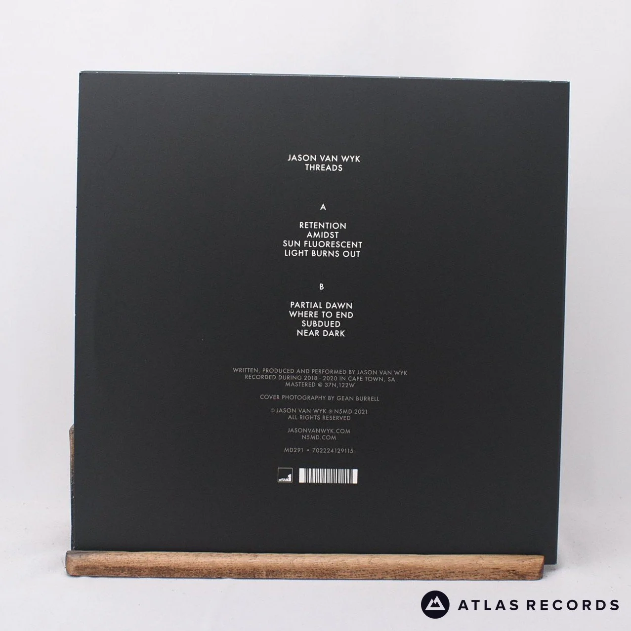 Jason van Wyk - Threads - LP Vinyl Record - NM/NM - Image 2