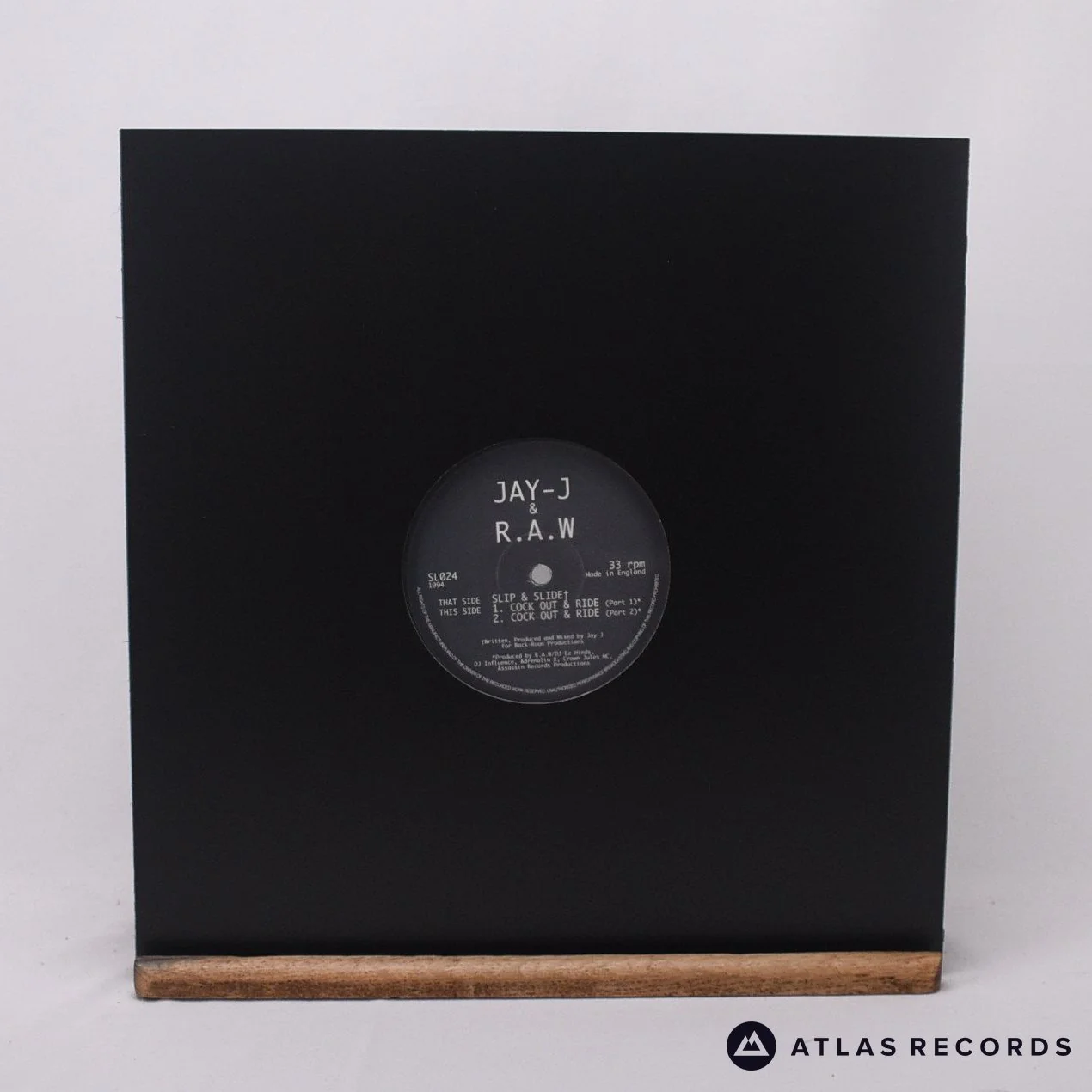 Jay J - Slip & Slide / Cock Out & Ride - 12" Vinyl Record - VG+