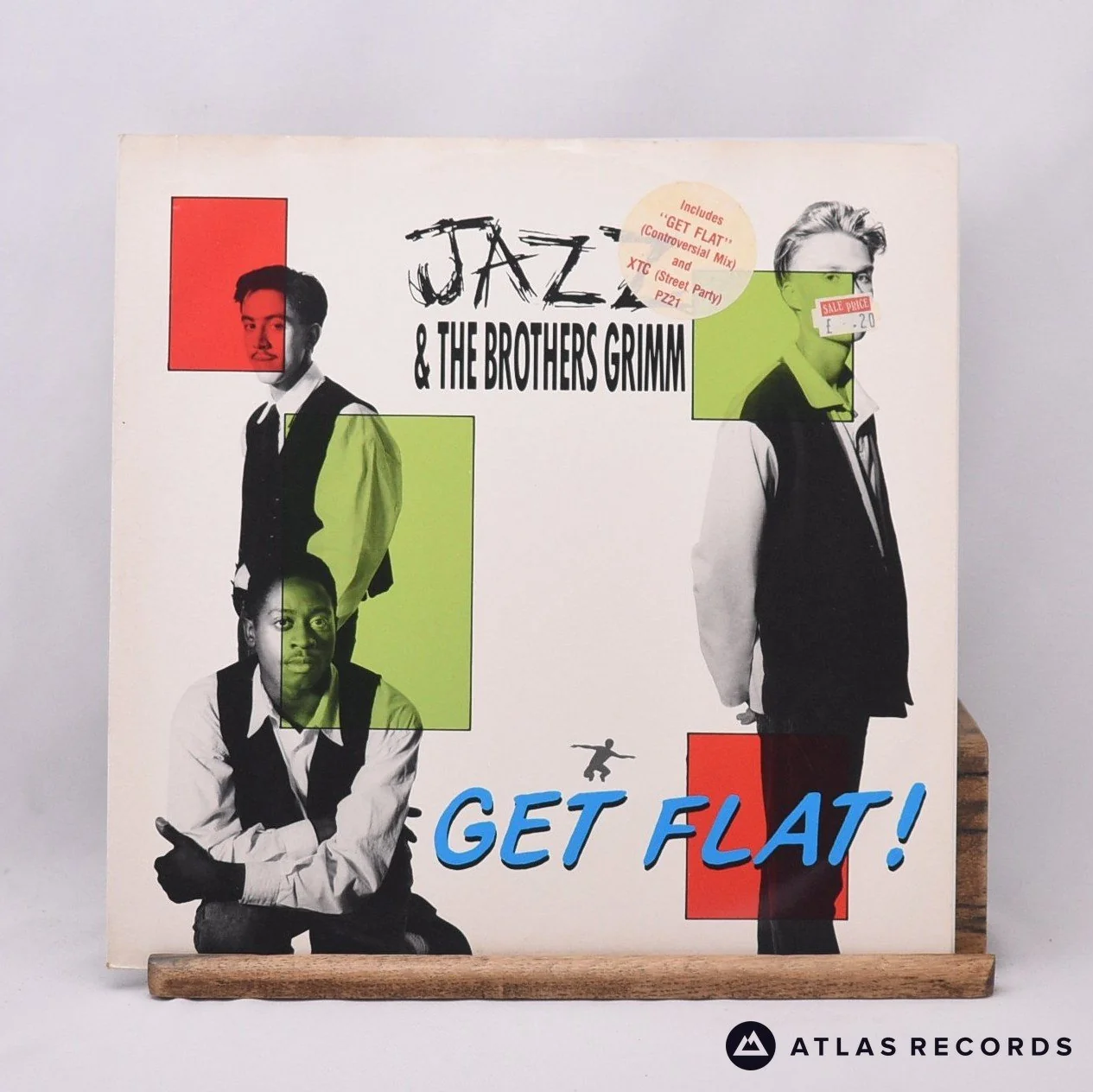 Jazz & The Brothers Grimm - Get Flat - 12" Vinyl Record - VG+/EX