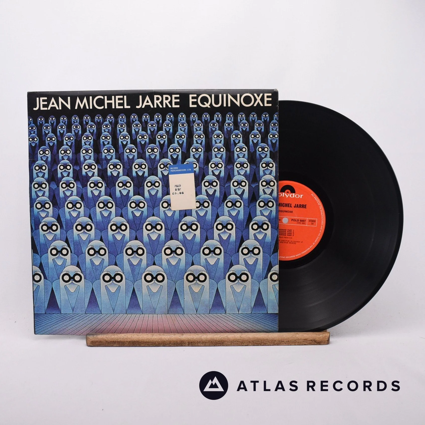 Jean-Michel Jarre - Equinoxe - First Uk Press LP Vinyl Record - VG+/VG+
