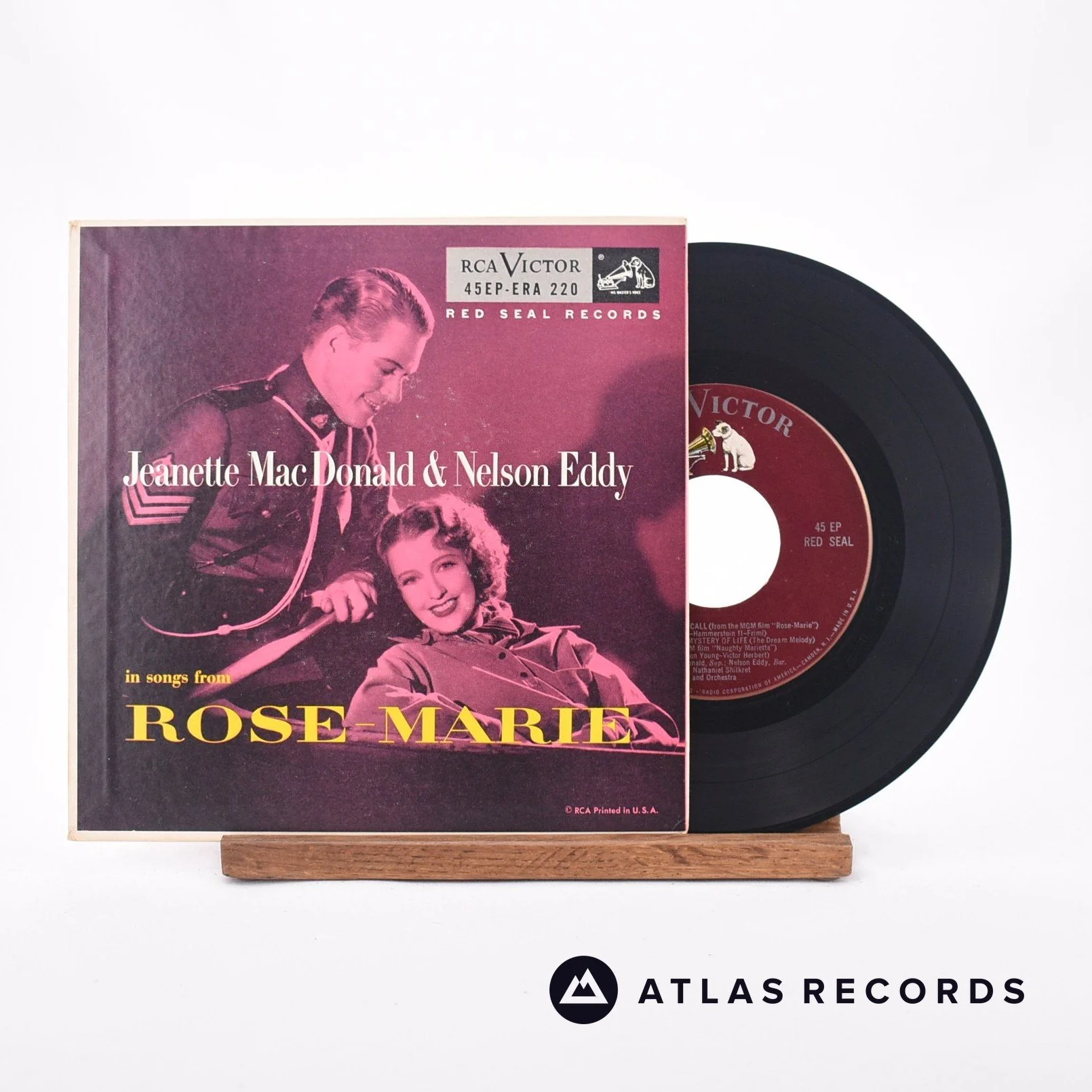 Jeanette MacDonald - Rose-Marie - 7" EP Vinyl Record - EX/VG