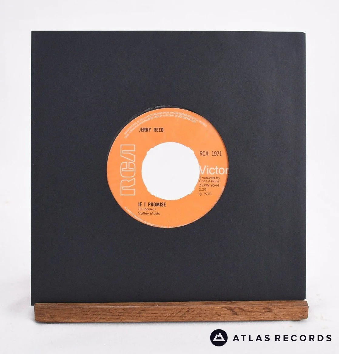 Jerry Reed - Plastic Saddle / If I Promise - 7" Vinyl Record - EX