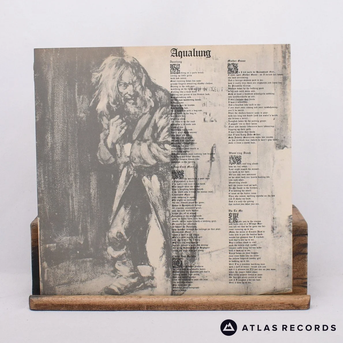Jethro Tull - Aqualung - Lyric Sheet Reissue T1 LP Vinyl Record - EX/VG+ - Image 6