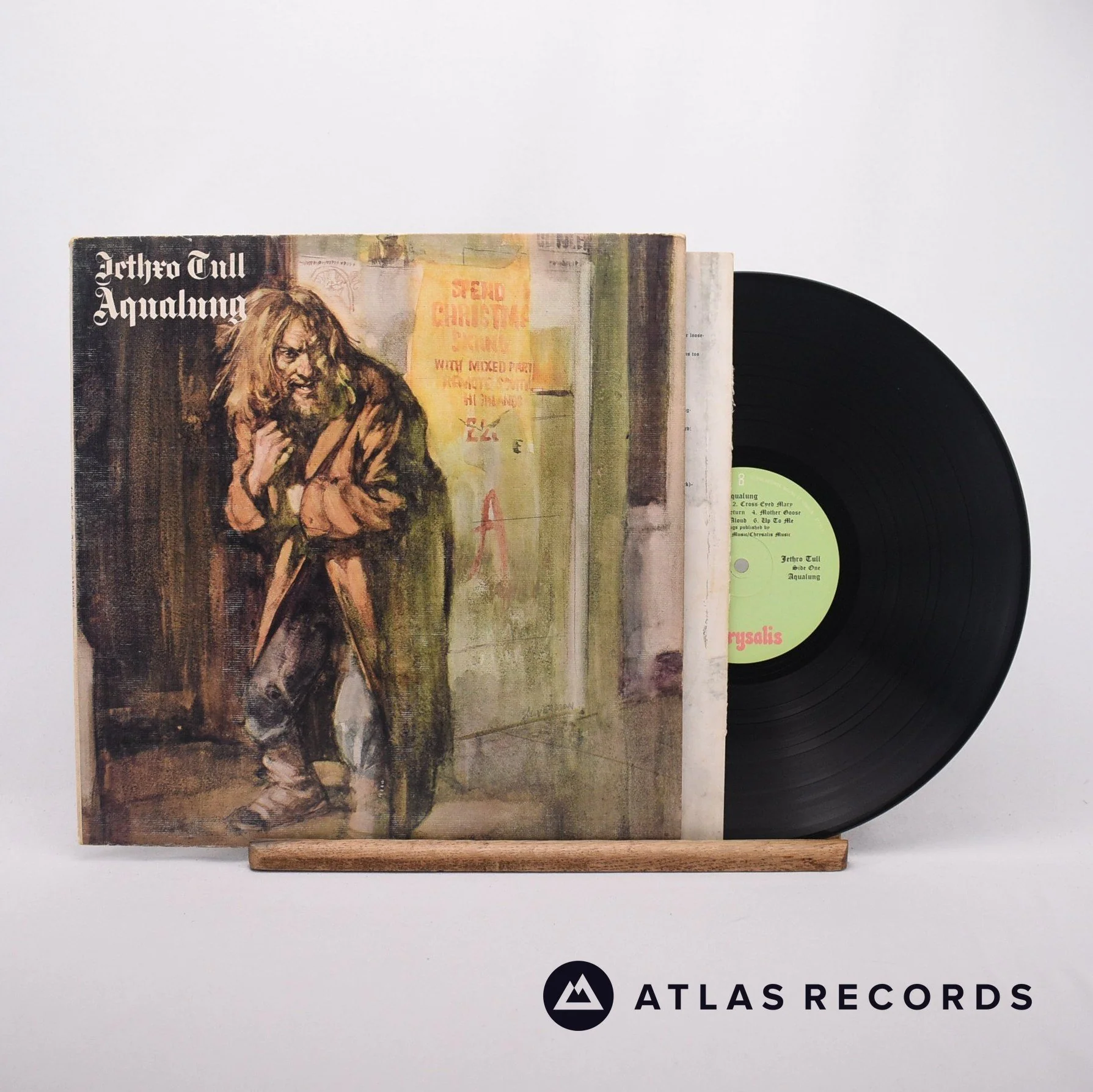 Jethro Tull - Aqualung - First Uk Press A-1 B-3 LP Vinyl Record - EX/EX