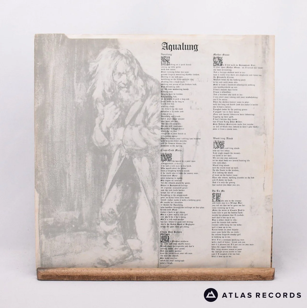 Jethro Tull - Aqualung - First Uk Press A-1 B-3 LP Vinyl Record - EX/EX - Image 4