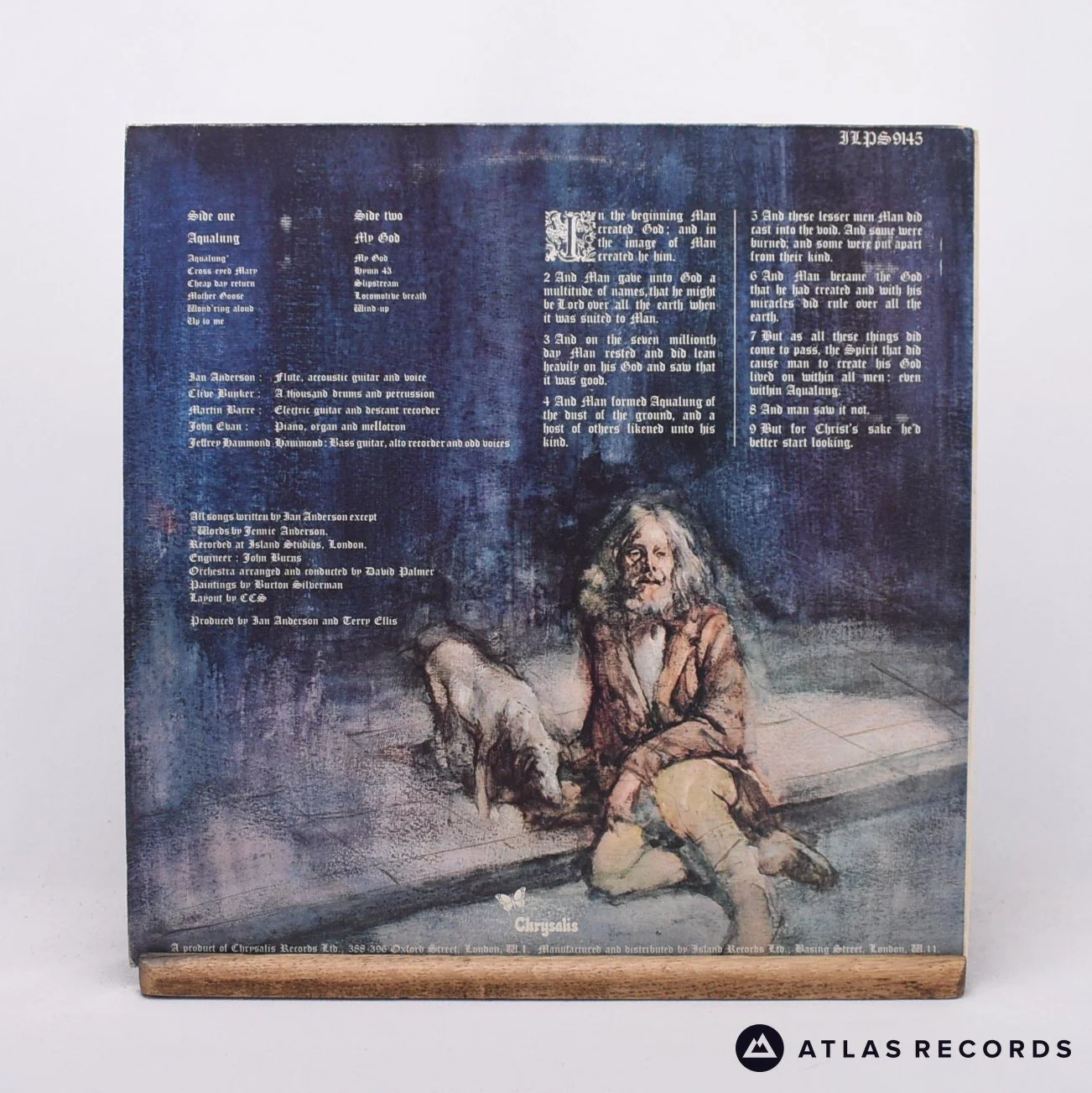 Jethro Tull - Aqualung - Repress A-1 B-3 LP Vinyl Record - EX/VG+ - Image 3