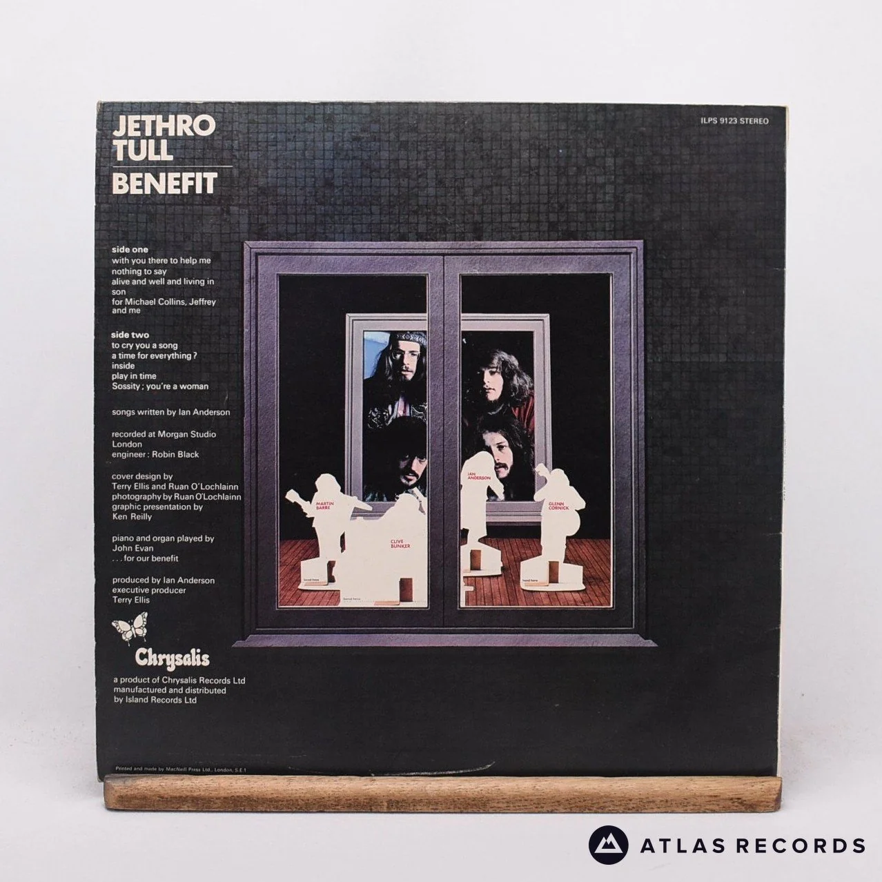 Jethro Tull - Benefit - First Uk Press A//2 B//1 LP Vinyl Record - EX/EX - Image 2