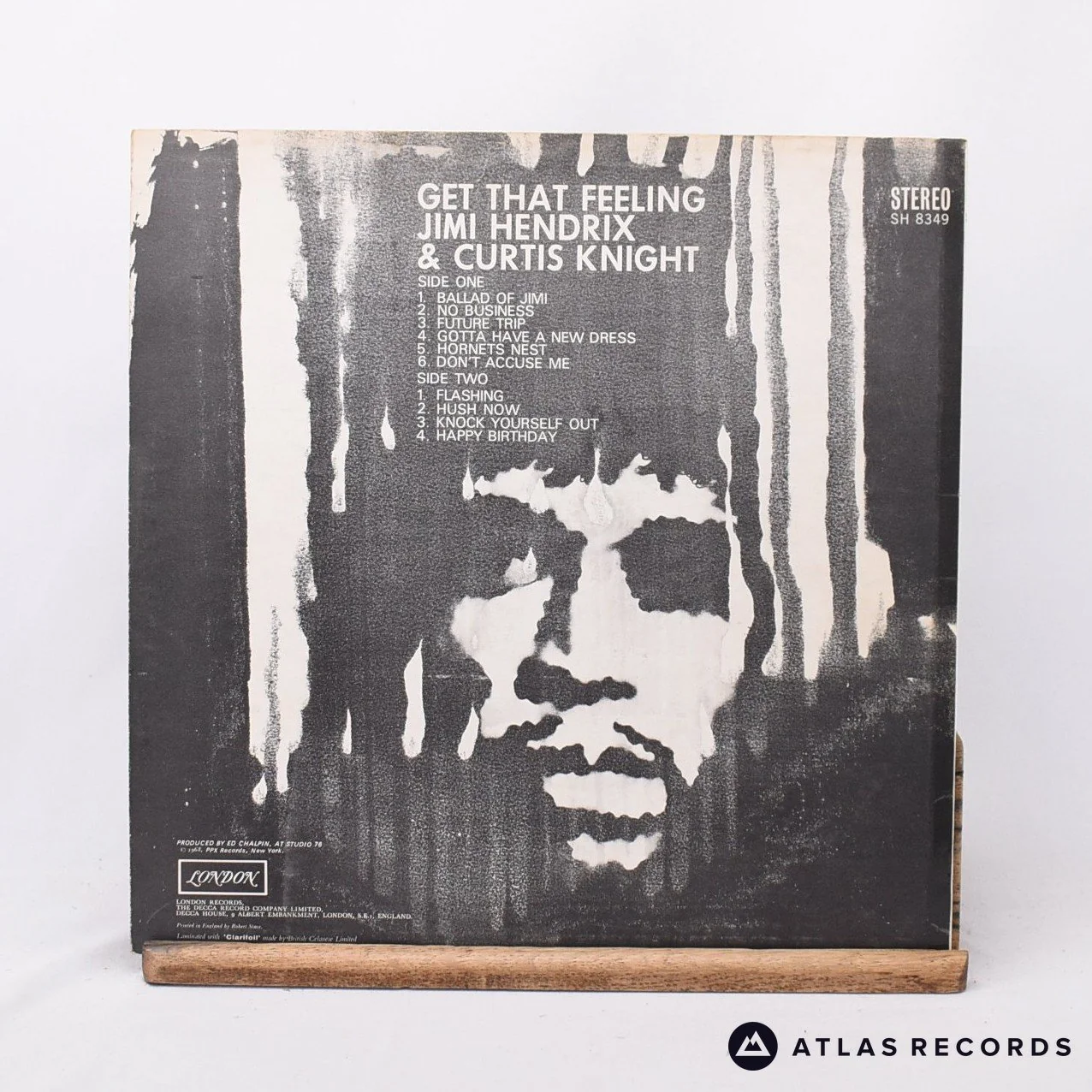 Jimi Hendrix - Get That Feeling - LP Vinyl Record - EX/VG - Image 2