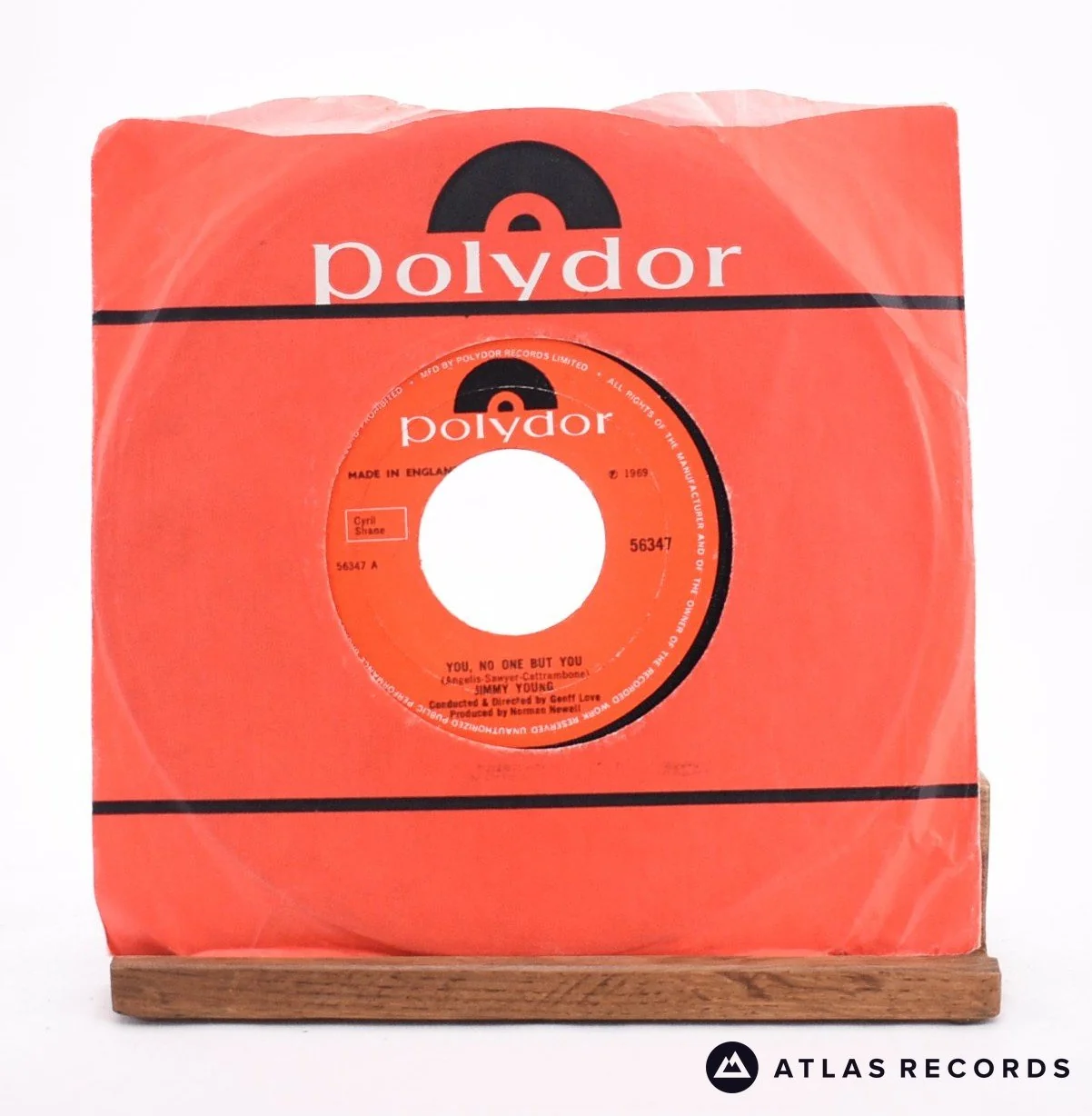 Jimmy Young - You, No One But You - 7" Vinyl Record - VG+/VG+