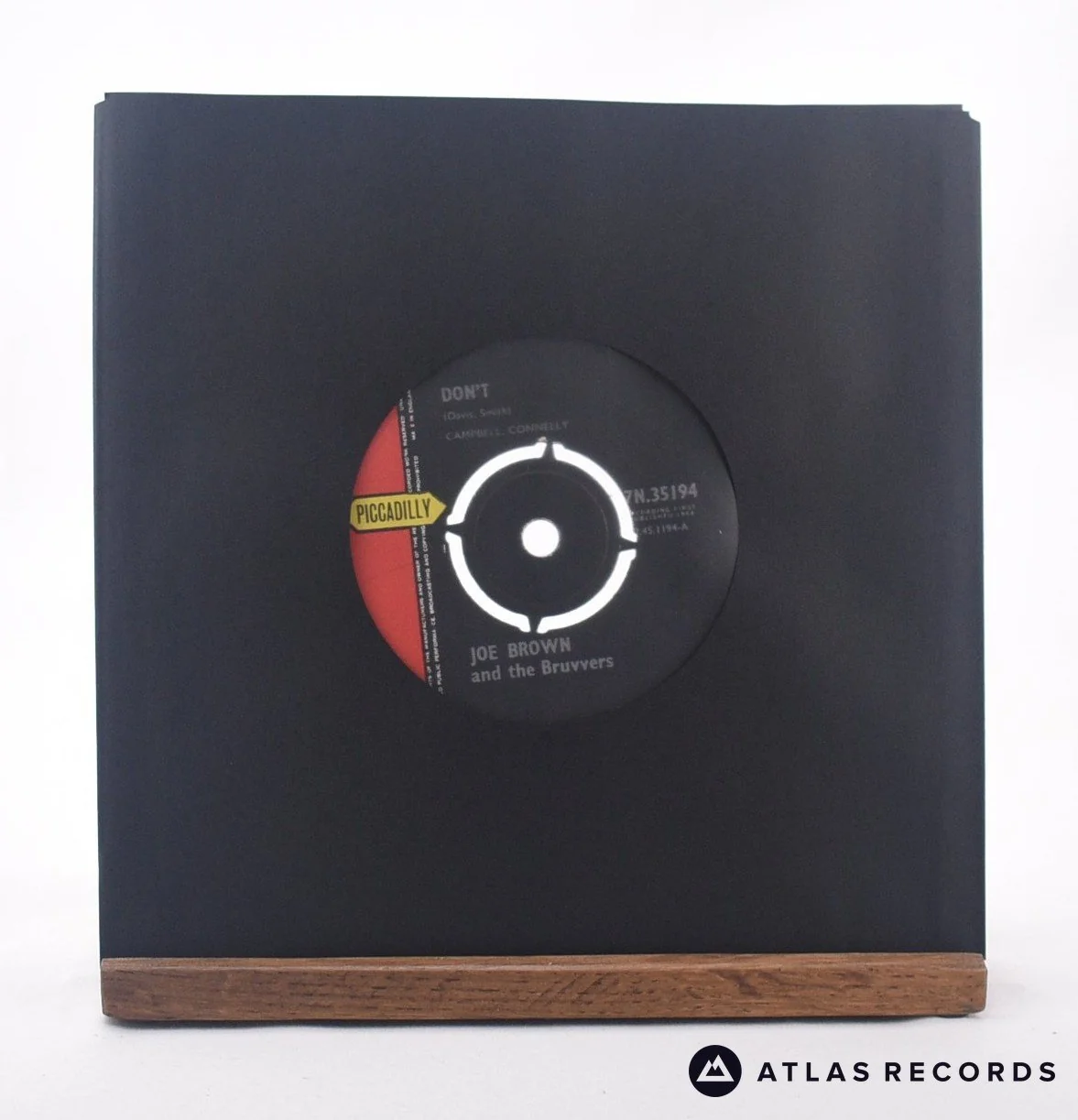 Joe Brown And The Bruvvers - Don't / Just Like That - 7" Vinyl Record - VG+
