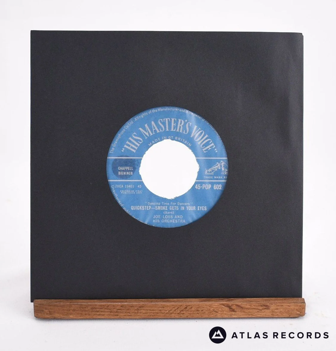 Joe Loss & His Orchestra - Smoke Gets In Your Eyes / My Happiness - 7" Vinyl Record - VG+