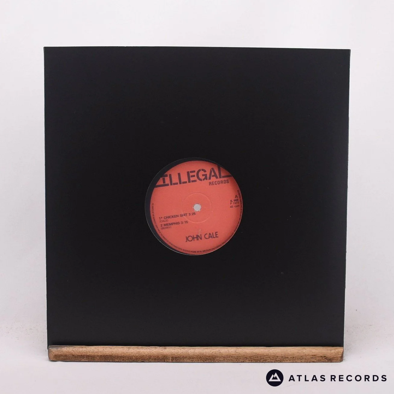John Cale - Animal Justice - A B 12" Vinyl Record - EX