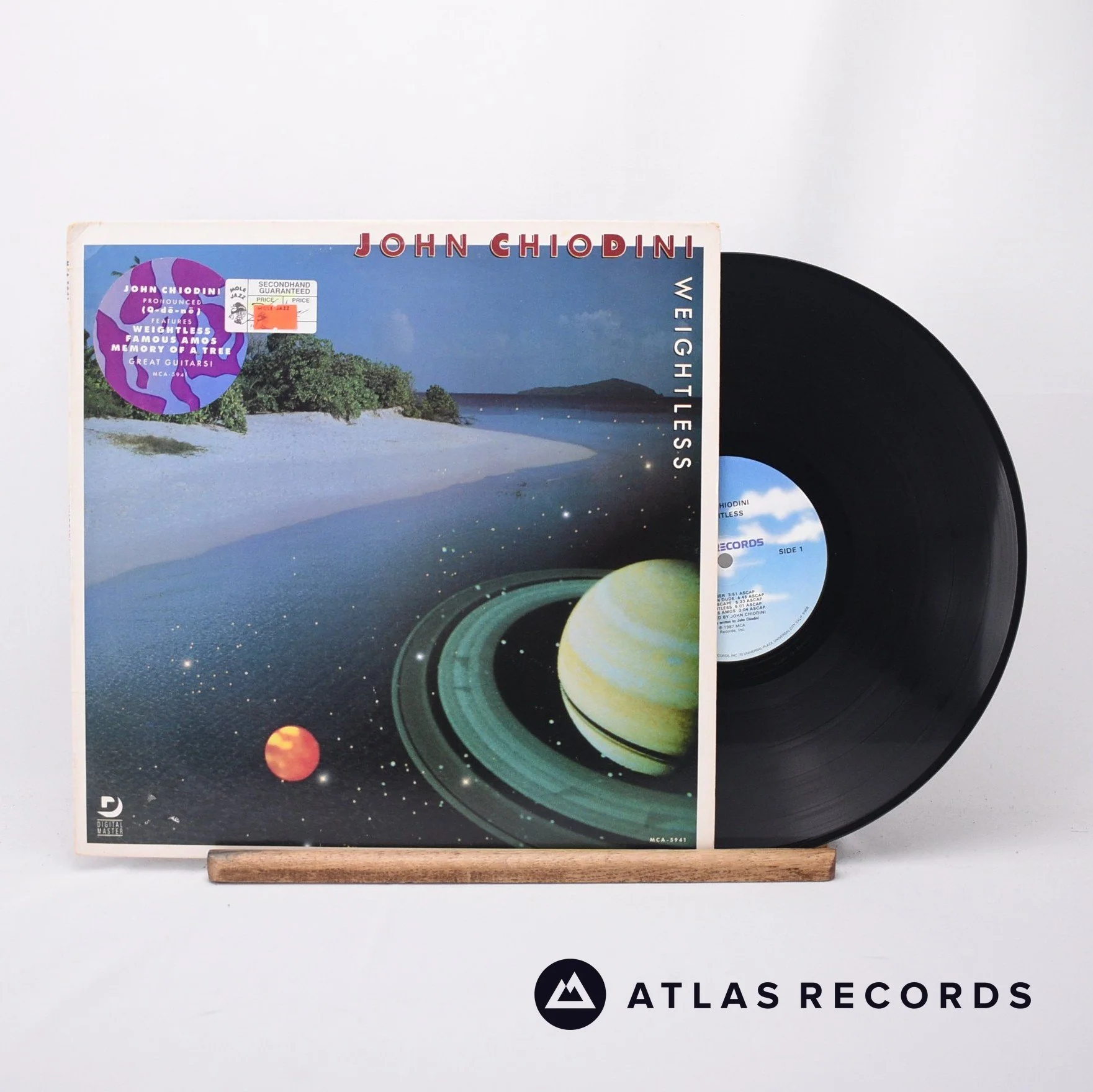 John Chiodini - Weightless - LP Vinyl Record - VG+/EX