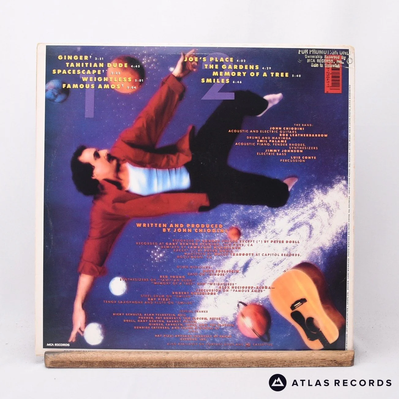 John Chiodini - Weightless - LP Vinyl Record - VG+/EX - Image 2