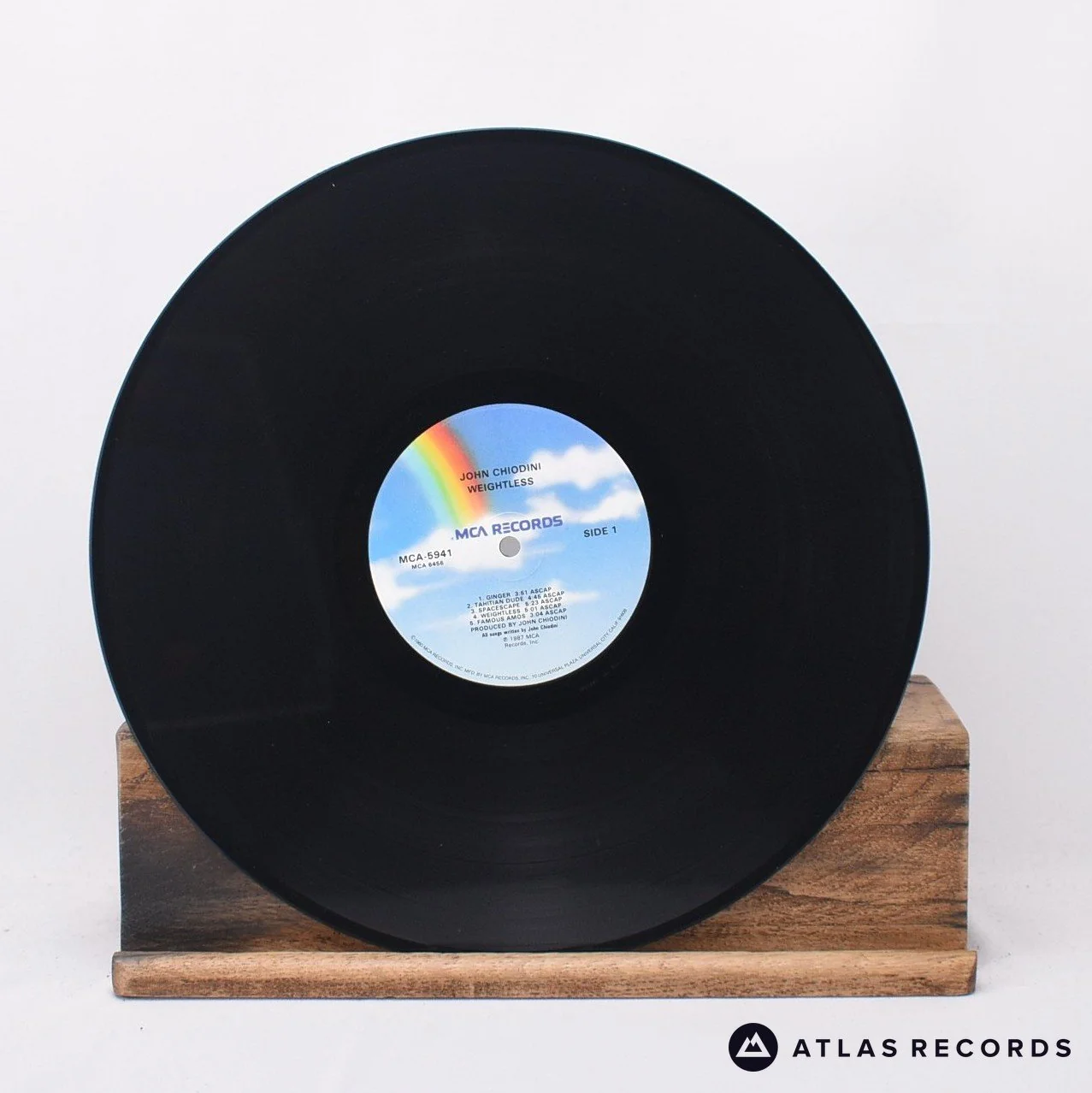 John Chiodini - Weightless - LP Vinyl Record - VG+/EX - Image 3