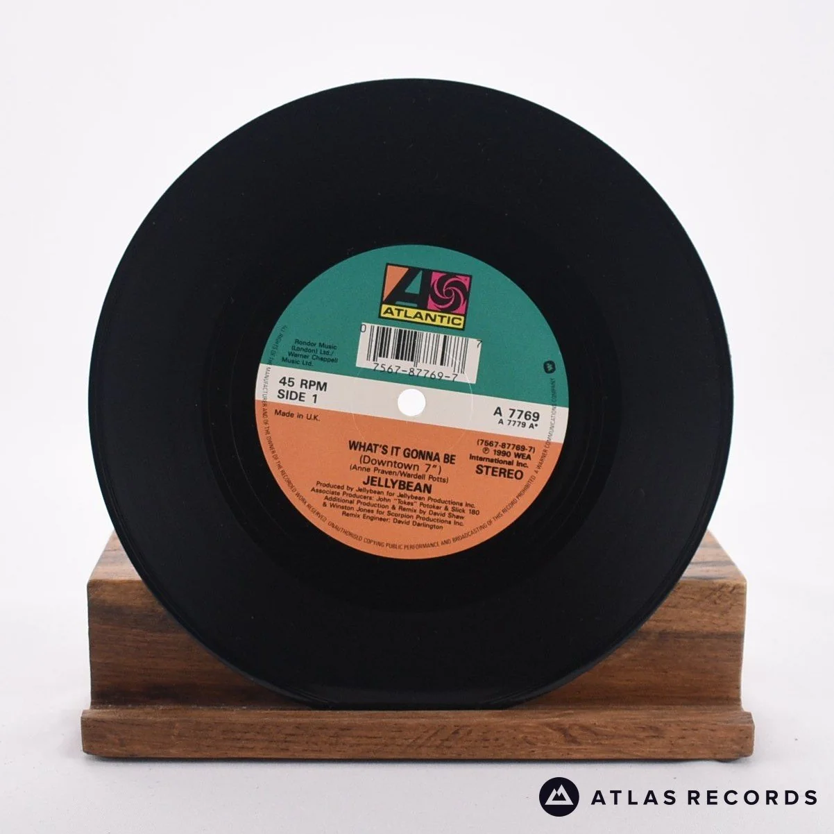 John "Jellybean" Benitez - What's It Gonna Be - 7" Vinyl Record - EX/EX - Image 3