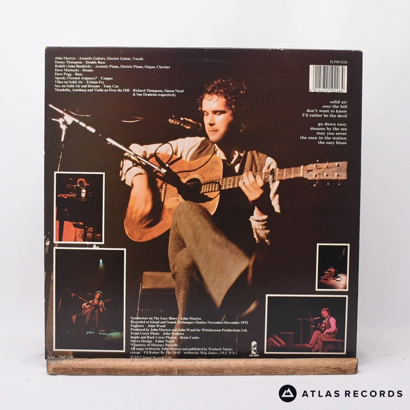 John Martyn - Solid Air - Reissue A-2 B-5 LP Vinyl Record - VG+/EX - Image 2