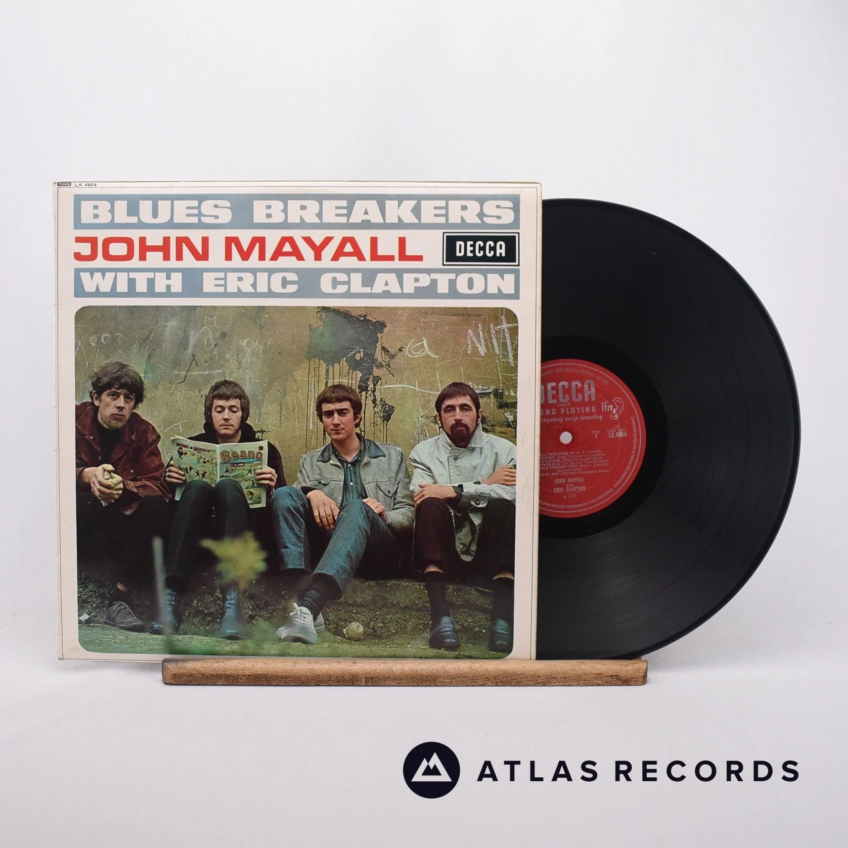 John Mayall - Blues Breakers - Mono 1A 1A LP Vinyl Record - VG+/VG