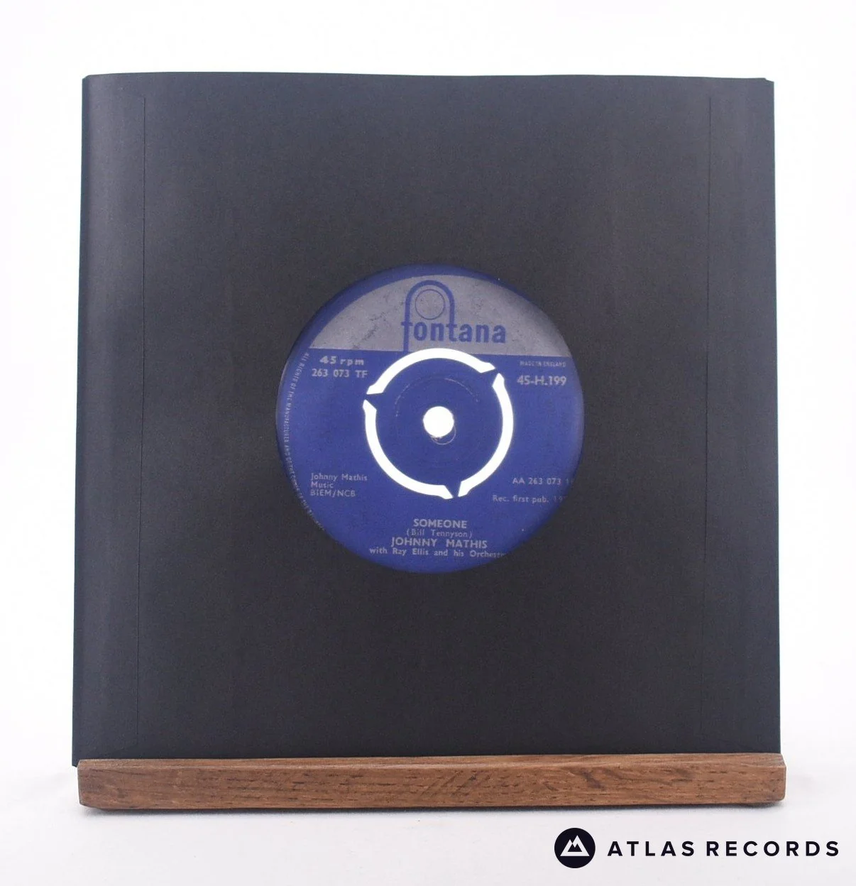 Johnny Mathis - Someone - 7" Vinyl Record - VG - Image 2