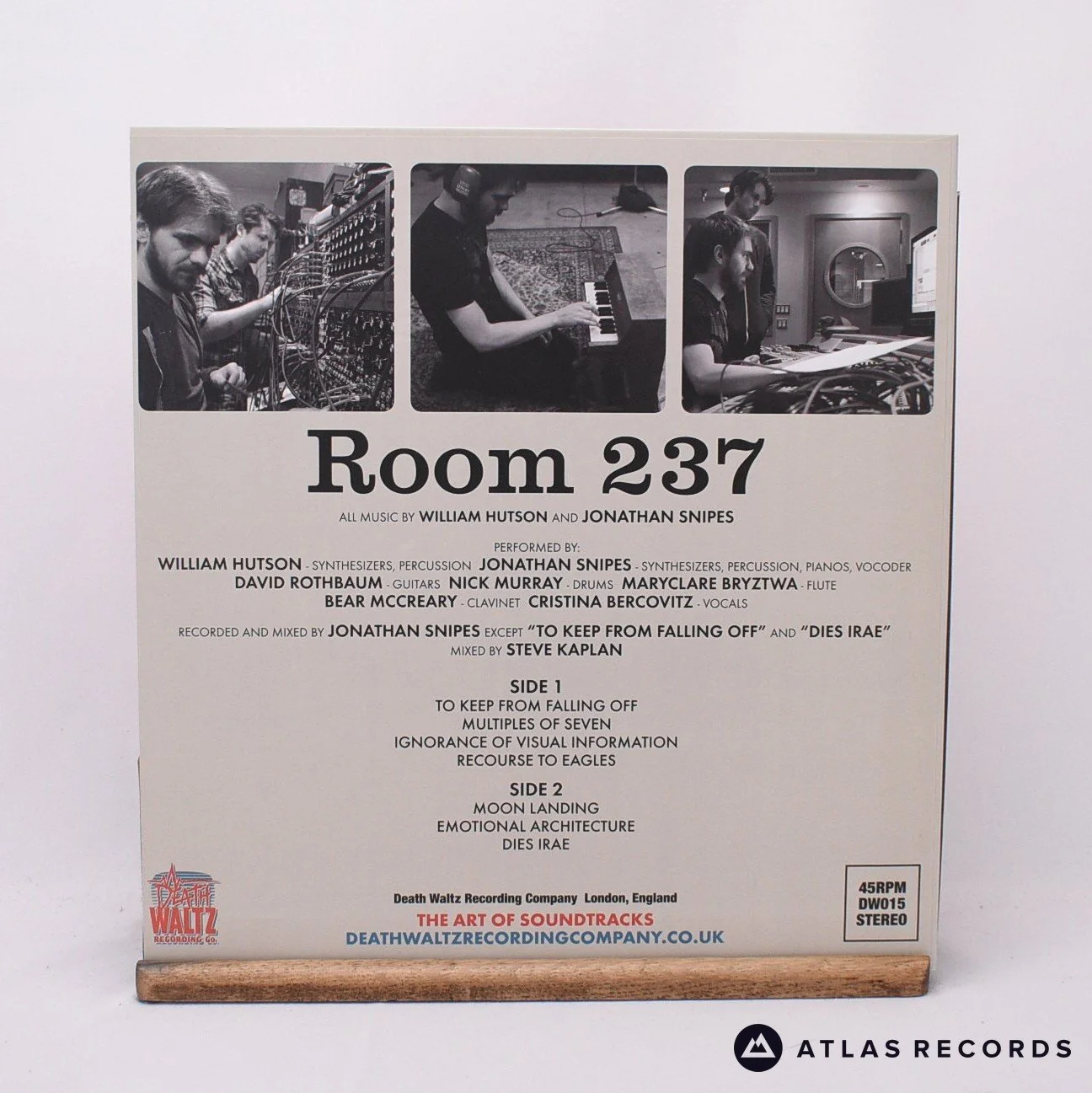 Jonathan Snipes - Room 237 - Orange And Red LP Vinyl Record - NM/NM - Image 2