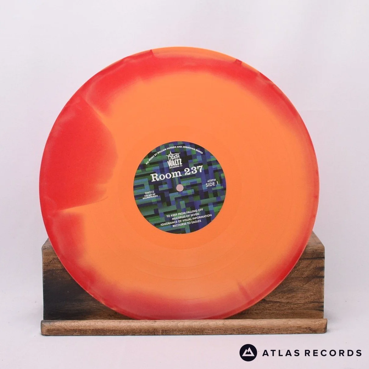 Jonathan Snipes - Room 237 - Orange And Red LP Vinyl Record - NM/NM - Image 4
